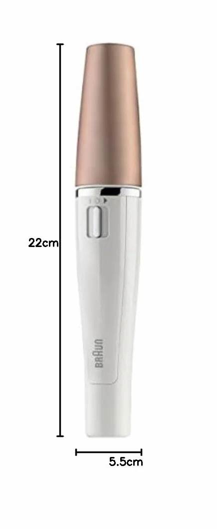 Braun FaceSpa 851V Depilator do Twarzy 3 w 1, Biały