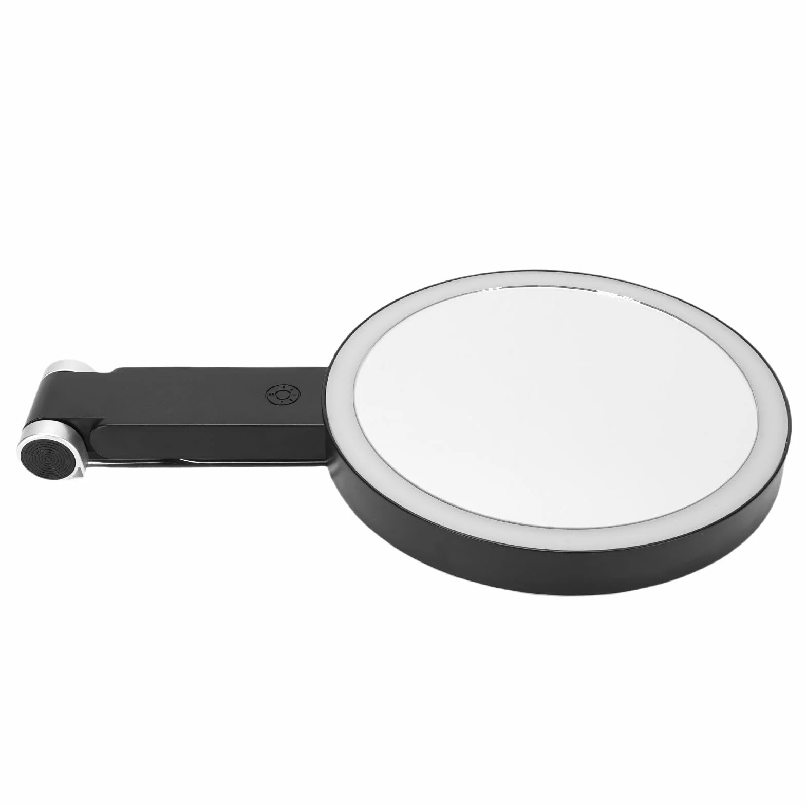 Lusterko Powiększające, Regulowane Lustro Powiększenia Podwójnego LED do Sypialni (BLACK)