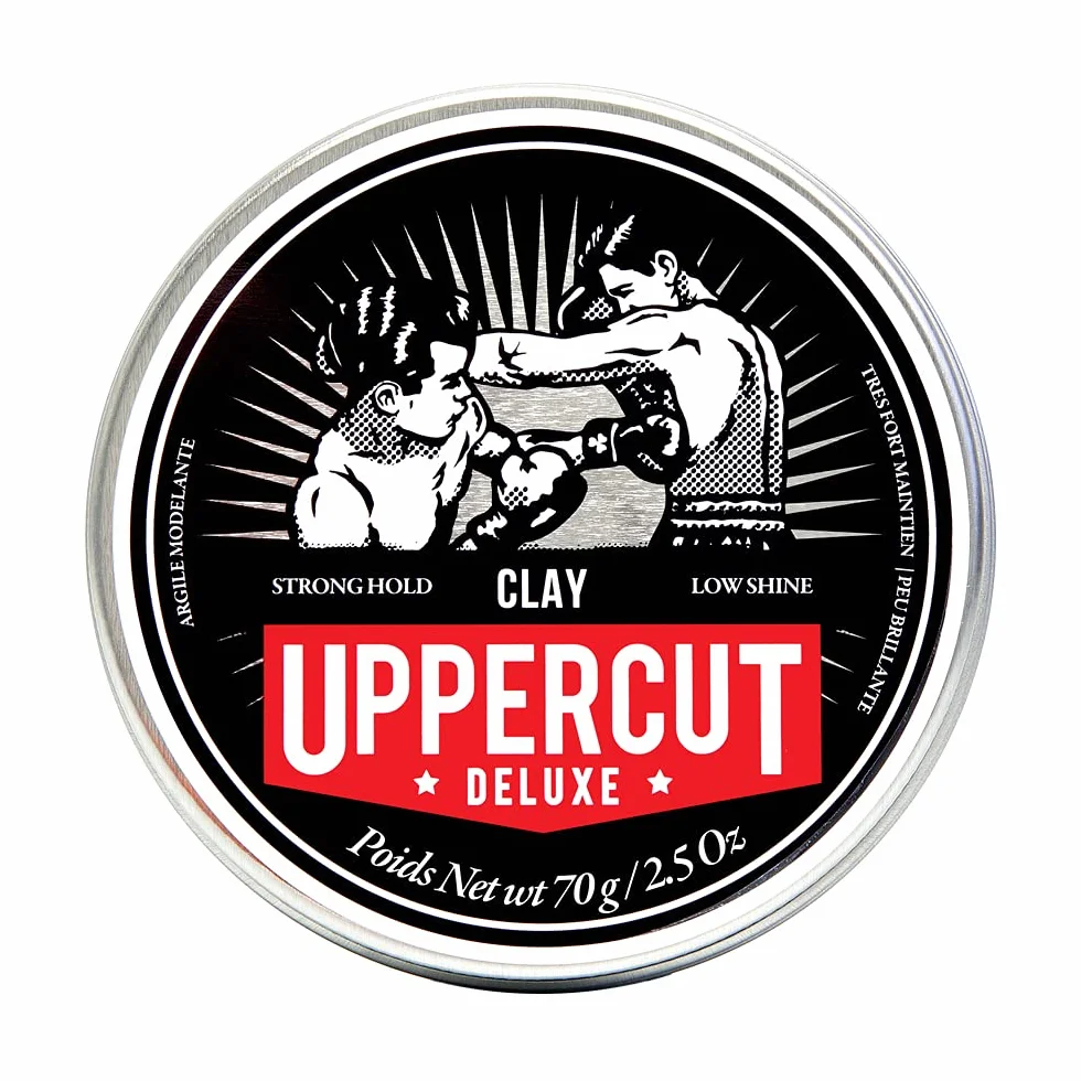 Uppercut Deluxe glina mocne trzymanie niski połysk 2,5 uncji