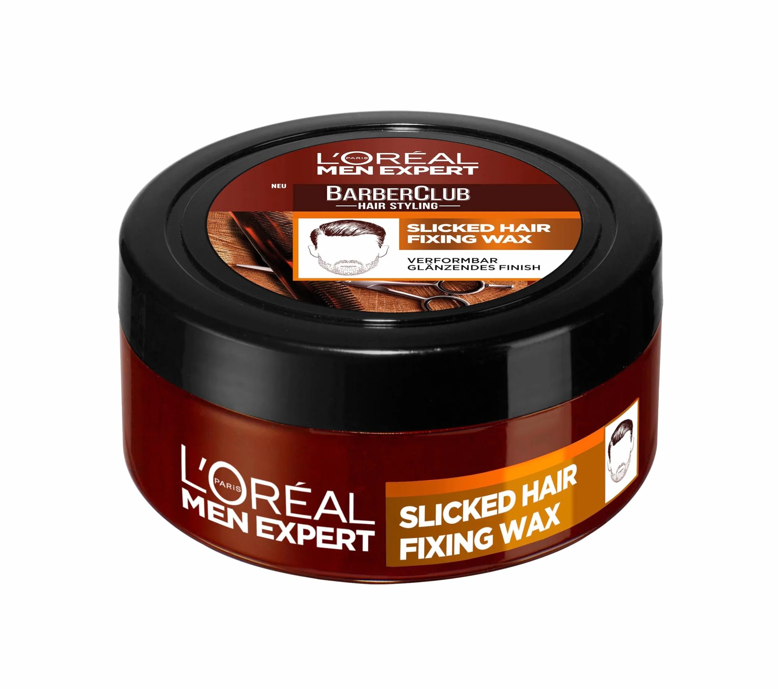 L'Oréal Men Expert Barber Club Wosk do włosów Slicked Hair Fixing Wax 75 ml