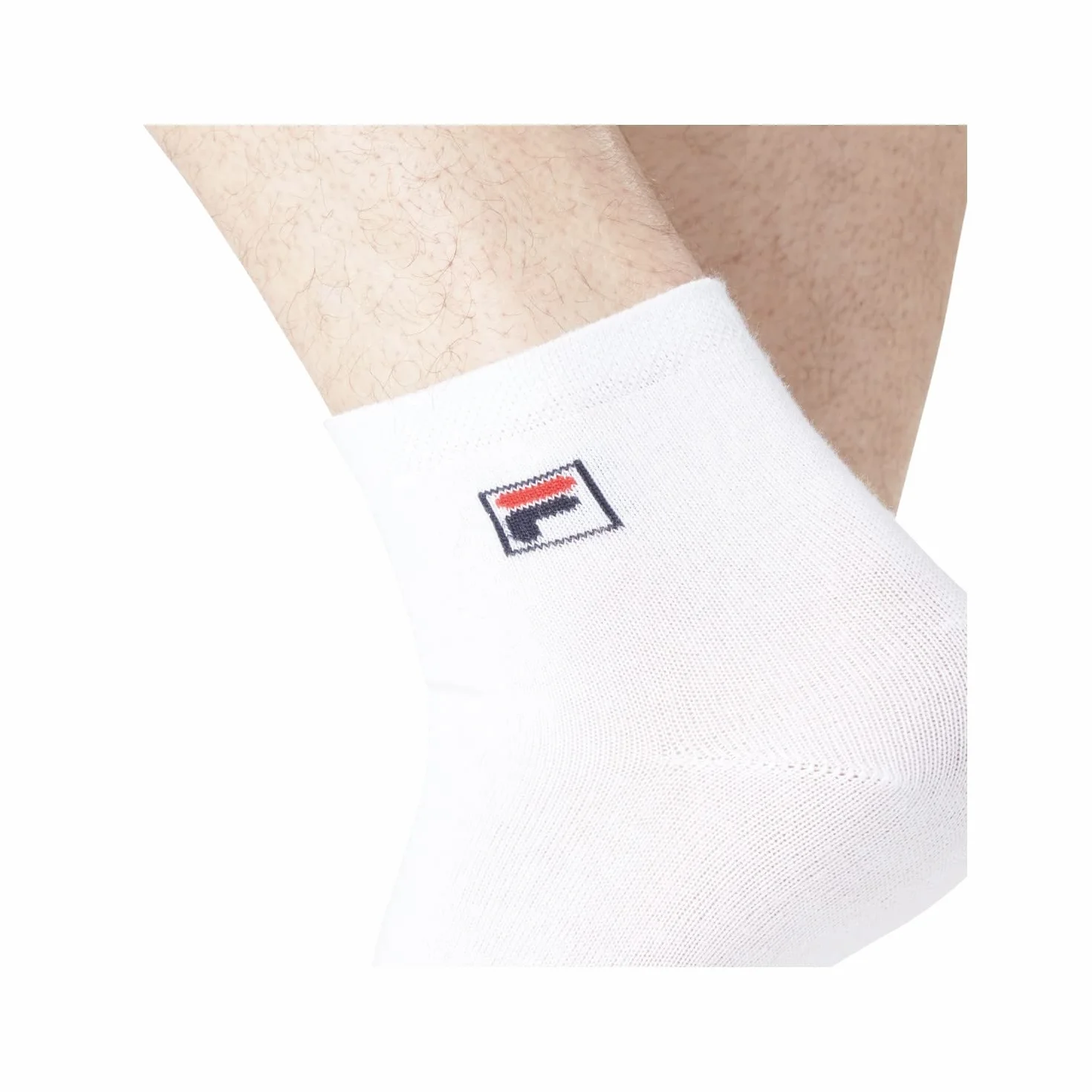 Fila Męskie skarpety sportowe (6 szt.), Biały (Blanc B1 - Bl), 43-46 EU