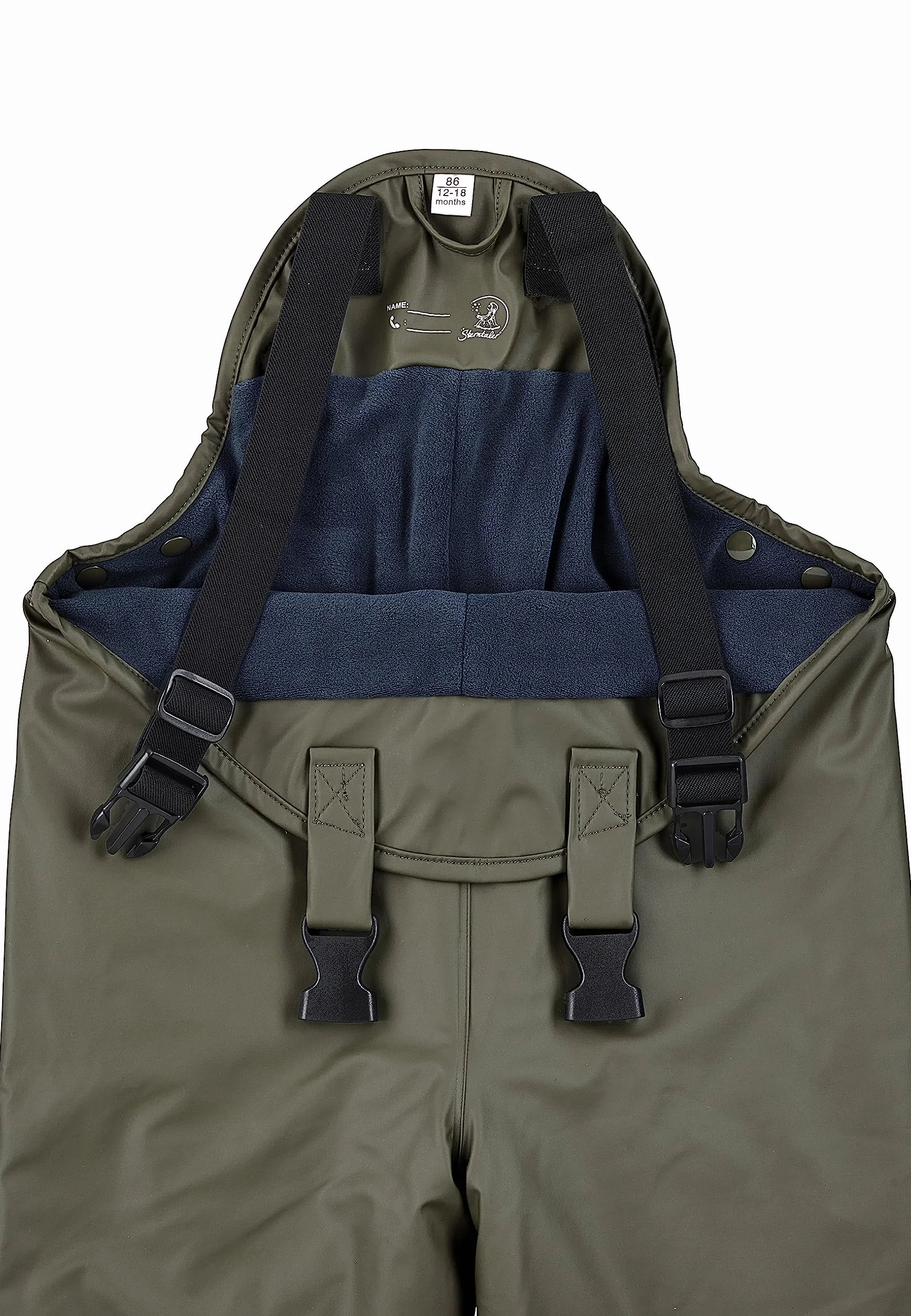 Sterntaler Regenträgerhose Gefüttert - Spodnie przeciwdeszczowe z podszewką Chłopcy