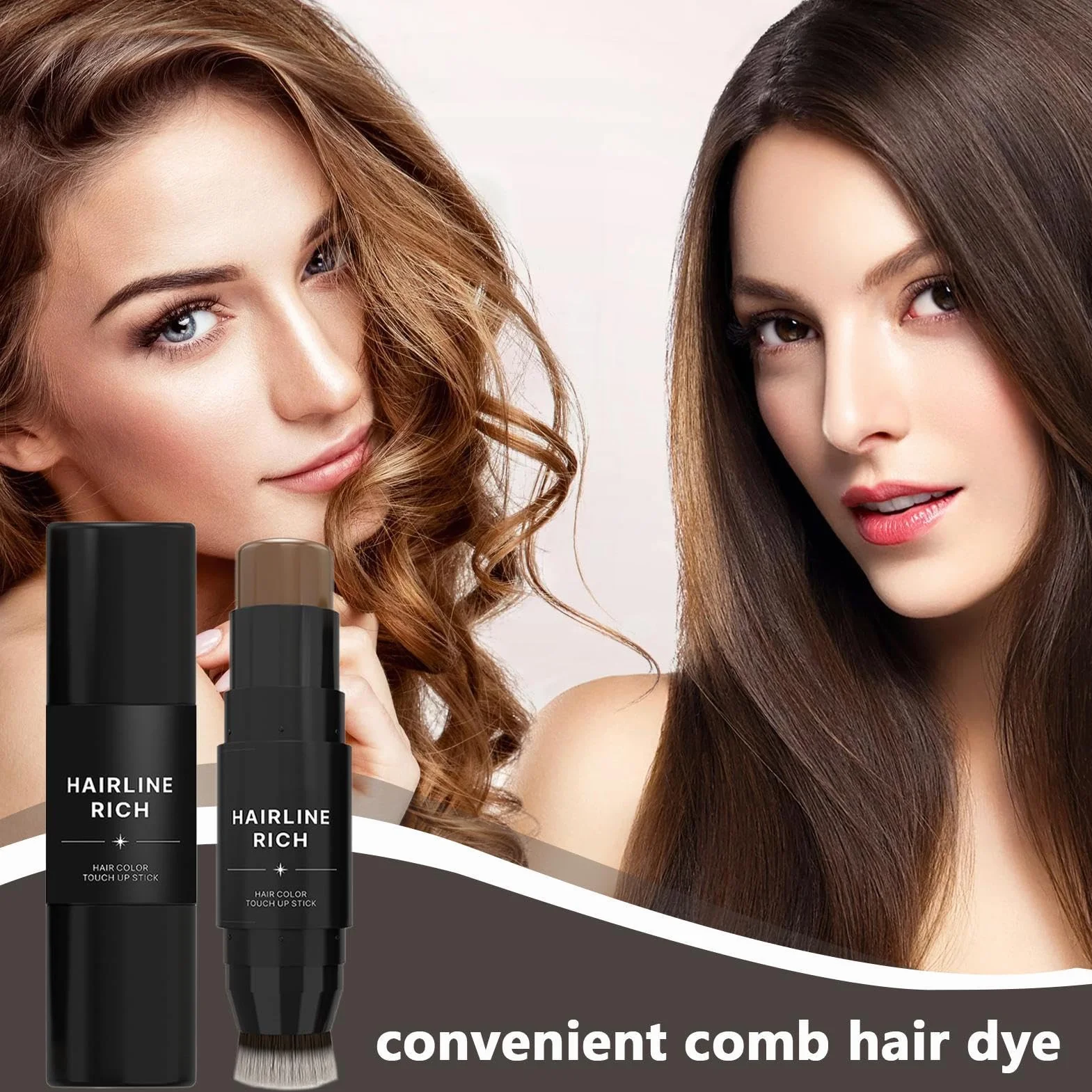 Zakrywka root Cover Up Stick, tymczasowy kolor włosów, przedłużony długopis do włosów, korektor szybkiego dotyku dla dorosłych, przyjaciół i piękności