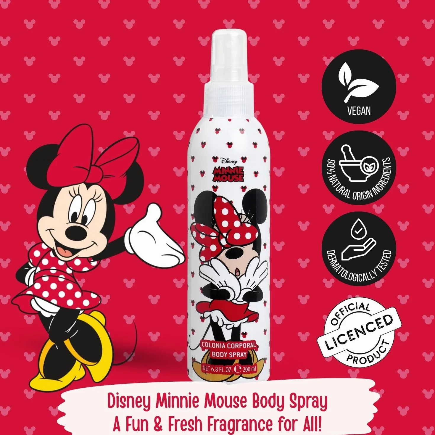 DISNEY Minnie Body Spray 200 ml