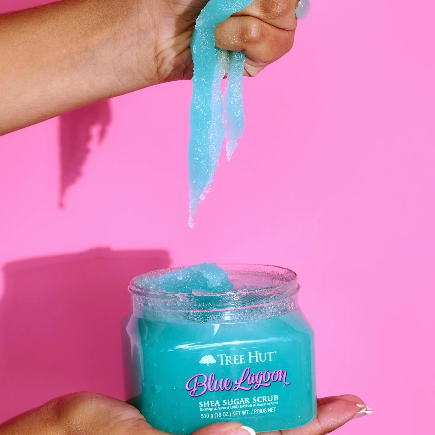 Tree Hut Blue Lagoon Peeling Cukrowy do Ciała 510 g