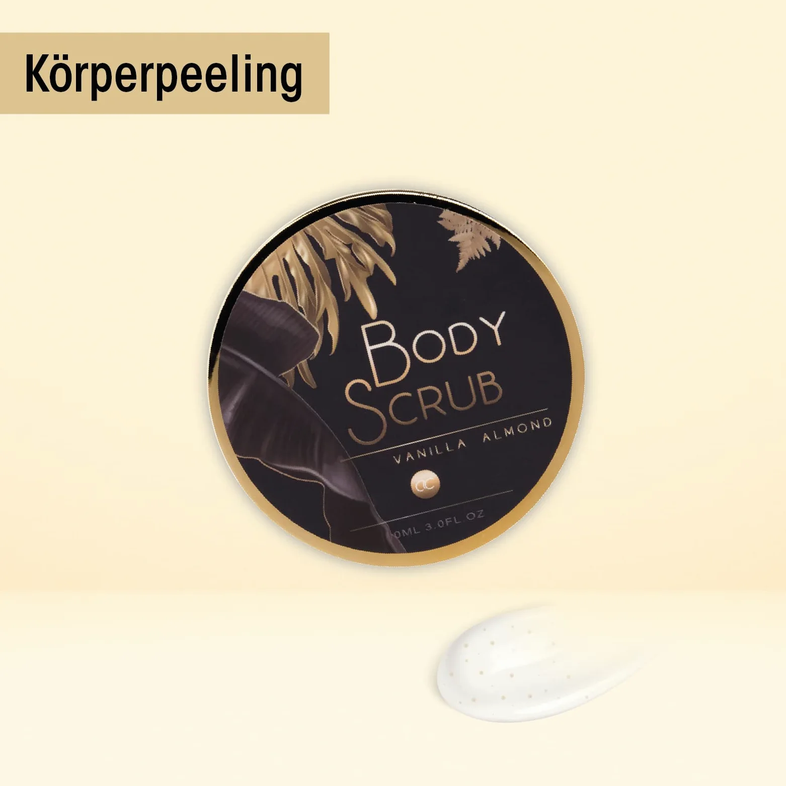 accentra Luxury Bath Set Gift Set w pięknych złotych brokatowych pompkach, 9-częściowy luksusowy zestaw pielęgnacyjny zestaw pod prysznic - dla relaksującego doświadczenia SPA