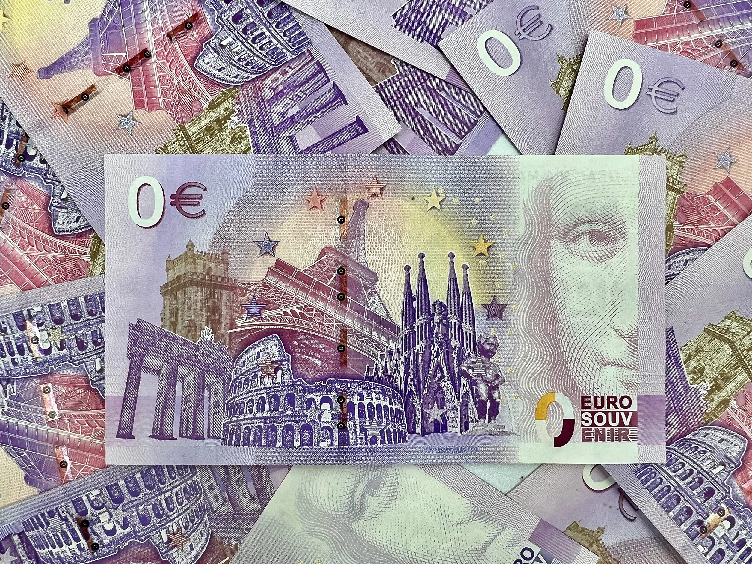 Oryginalne prezenty - Personalizowany banknot Gran Vía w Madrycie - Nadruk na papierowych pieniądzach - Oryginalne upominki ślubne - Projekt banknotu - Pamiątka Euro