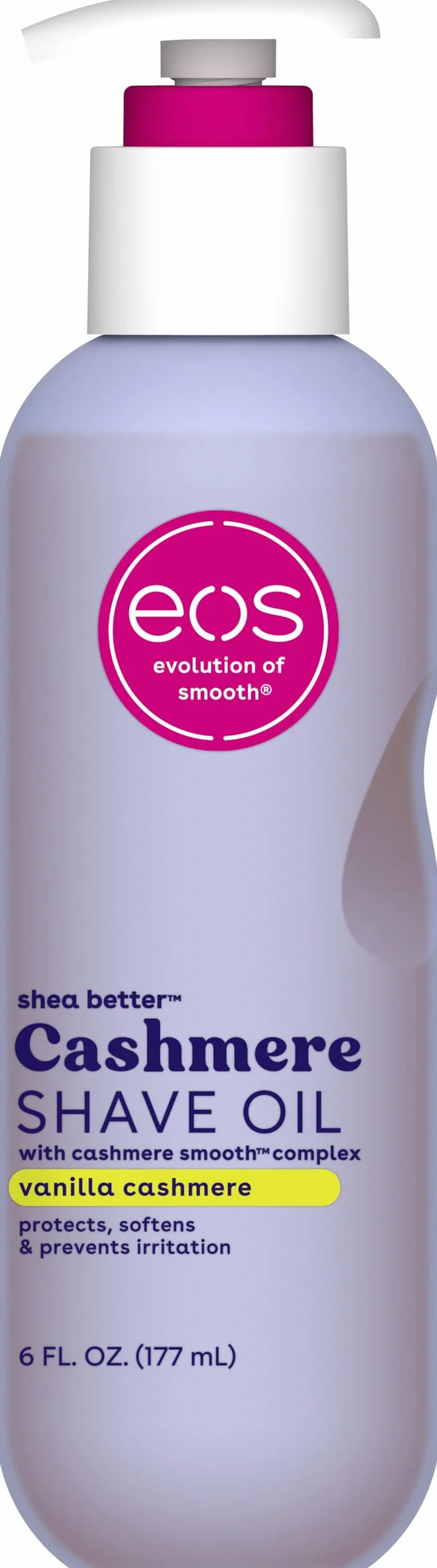 Eos Shave Oil Vanilla Cashmere Scented 6 fl oz