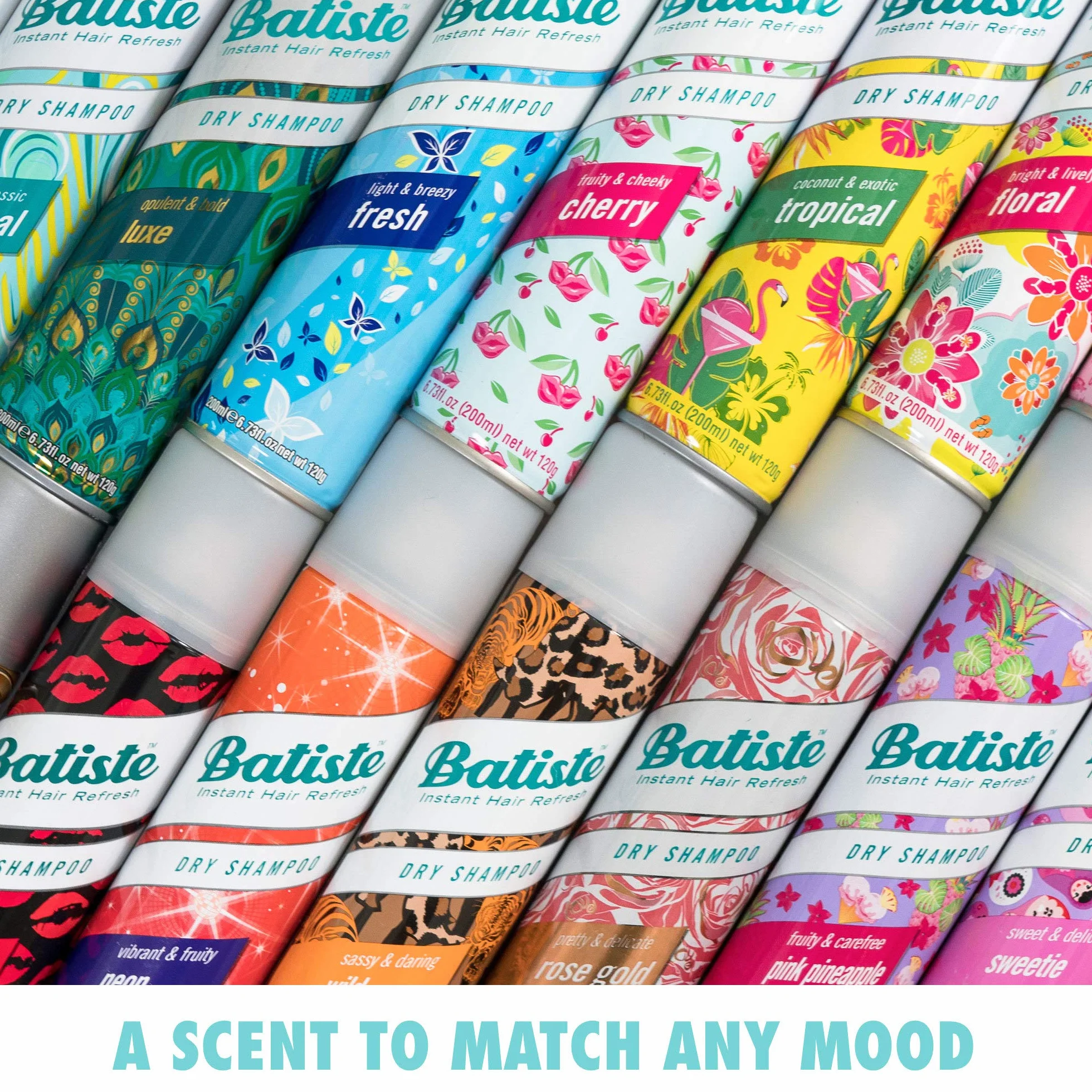 Batiste Hydrate nawilża suchy szampon bezbarwny