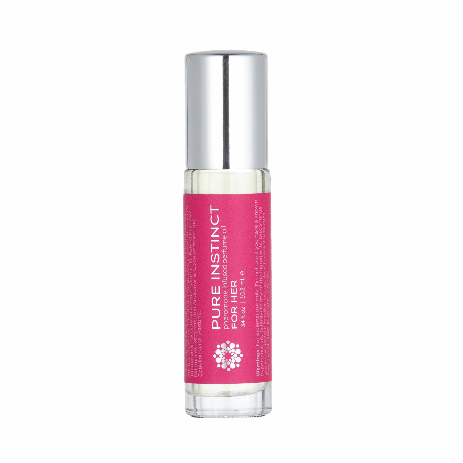 Pure Instinct Feromonowy olejek perfumowany dla niej - kulka 10,2 ml | 0,34 Fl. Oz