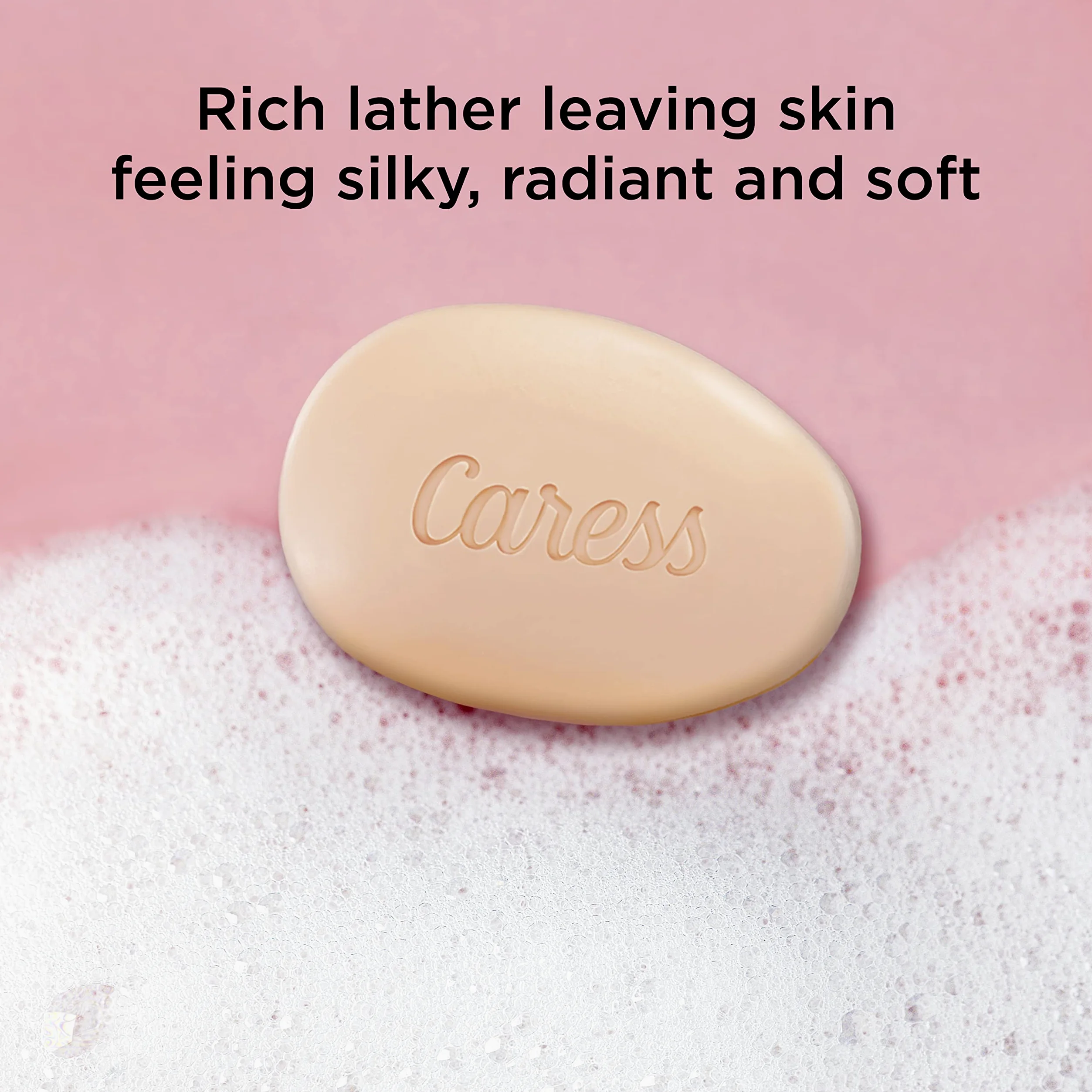 Caress Beauty Bar, codzienny jedwab 113 g, 6 batonów