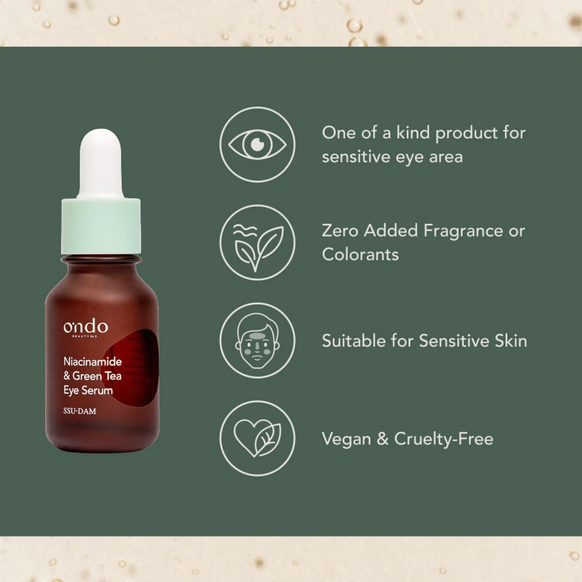 NIACINAMIDE & GREEN TEA EYE SERUM
