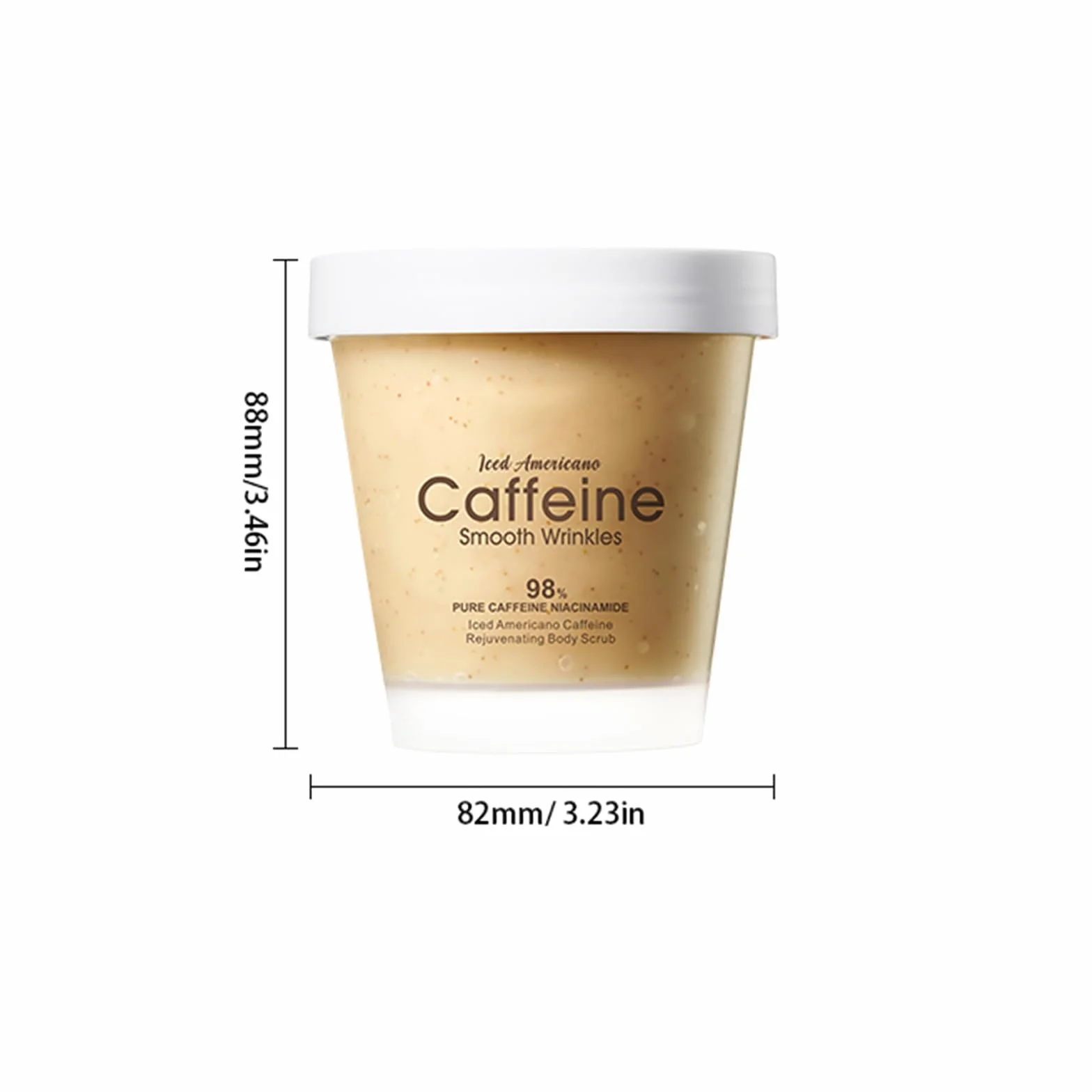 Naturalny peeling kawowy do ciała 220g – złuszczanie i nawilżanie skóry