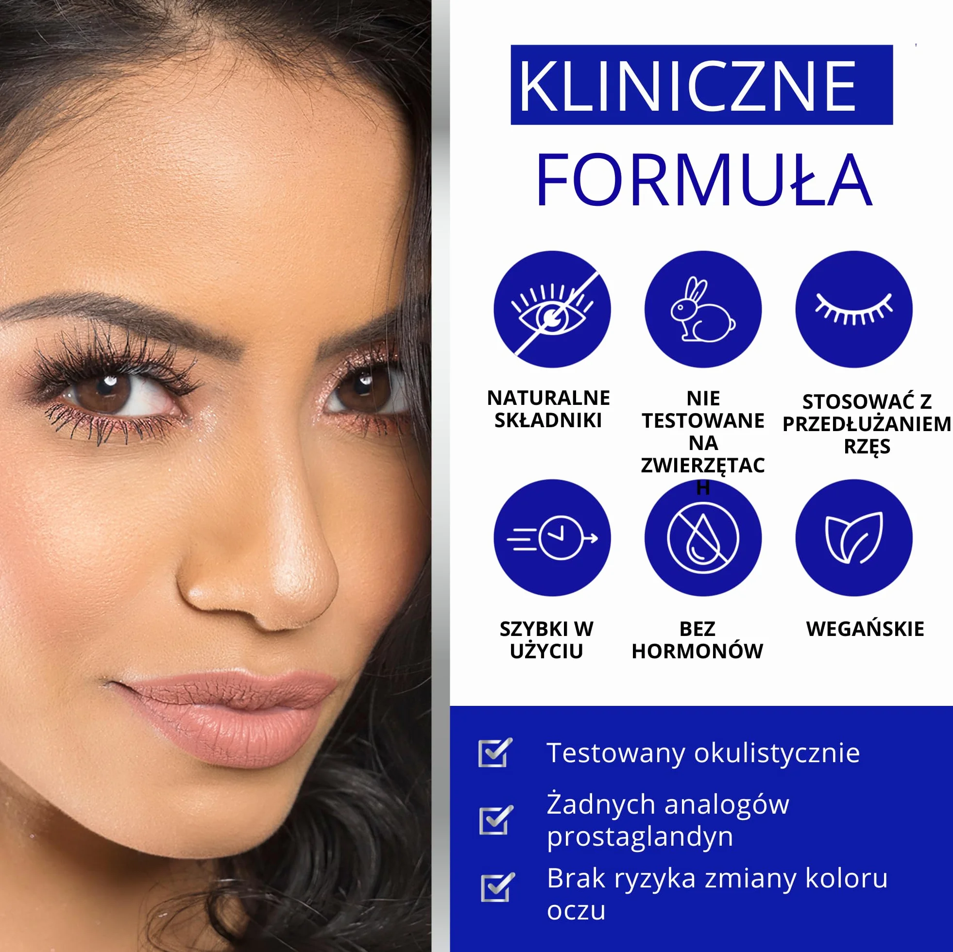 JAK WIDZIANY W VOGUE Spectaculash Advanced Serum do wzrostu rzęs, Lash Enhancer, Odżywka, Rosną długie i gęste rzęsy Naturalnie od DERMAWORKS (XL - 8ml)