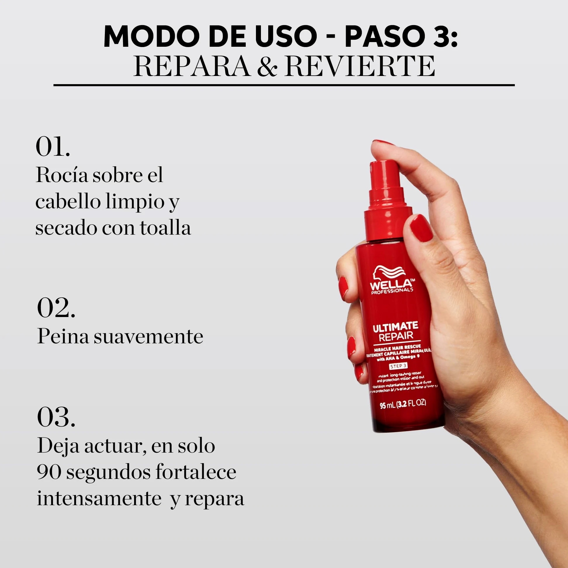 WELLA PROFESSIONALS ULTIMATE REPAIR MIRACLE HAIR RESCUE Ochronne serum naprawczo-wygładzające 30ml