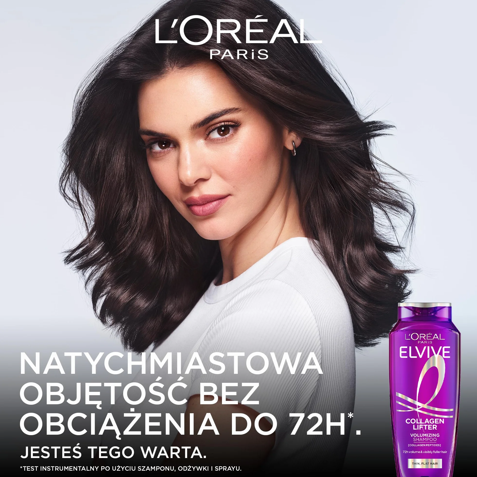 L'Oreal Paris Elseve Collagen Lifter Szampon zwiększający objętość do włosów cienkich, pozbawionych objętości 400 ml