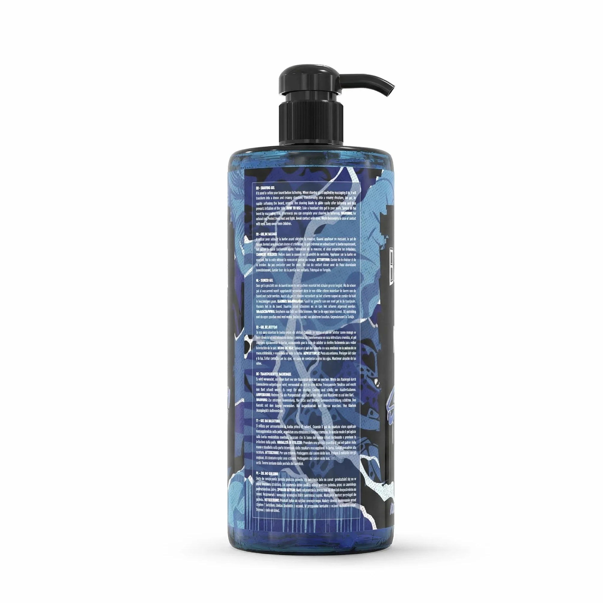 BARBER MARMARA Żel do golenia przezroczysty 1000 ml – precyzyjne golenie konturów brody