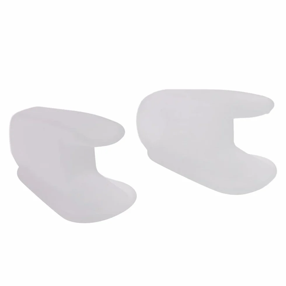 Silikonowy żel do korekcji palucha Hallux Valgus, separator palców, separator palców na palce, łagodzi ból palców, silikonowy separator palców dla nakładających się palców [4x]
