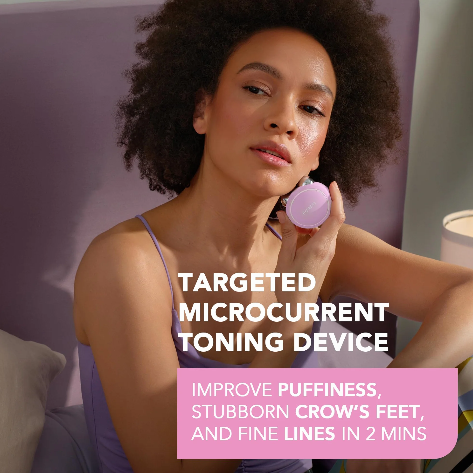 Foreo Bear Mini Urządzenie do Liftingu Twarzy, Różowy, 62 g