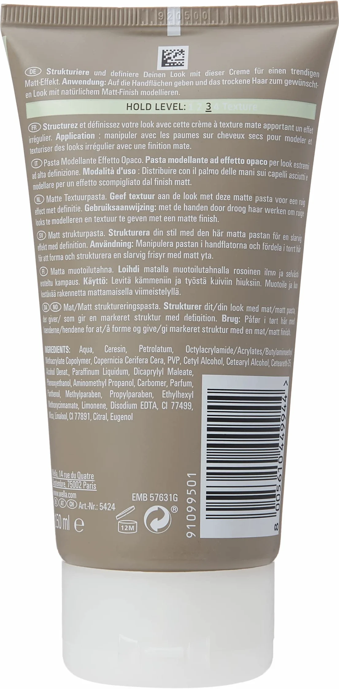 Wella Professionals EIMI Rugged Texture, 1 opakowanie (1 x 150 ml)