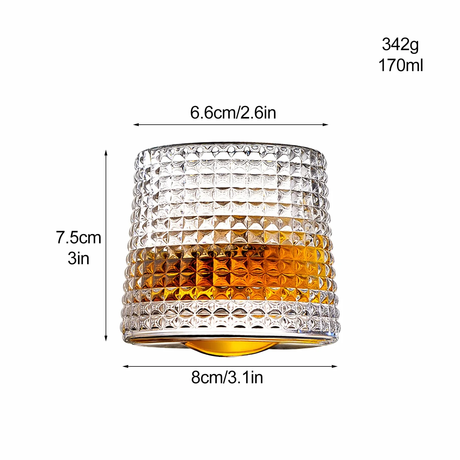 Obrotowe szklanki do whisky, rumu, bourbonu, koniaku, wódki i likieru, do baru, imprez i domu, prezenty dla mężczyzn