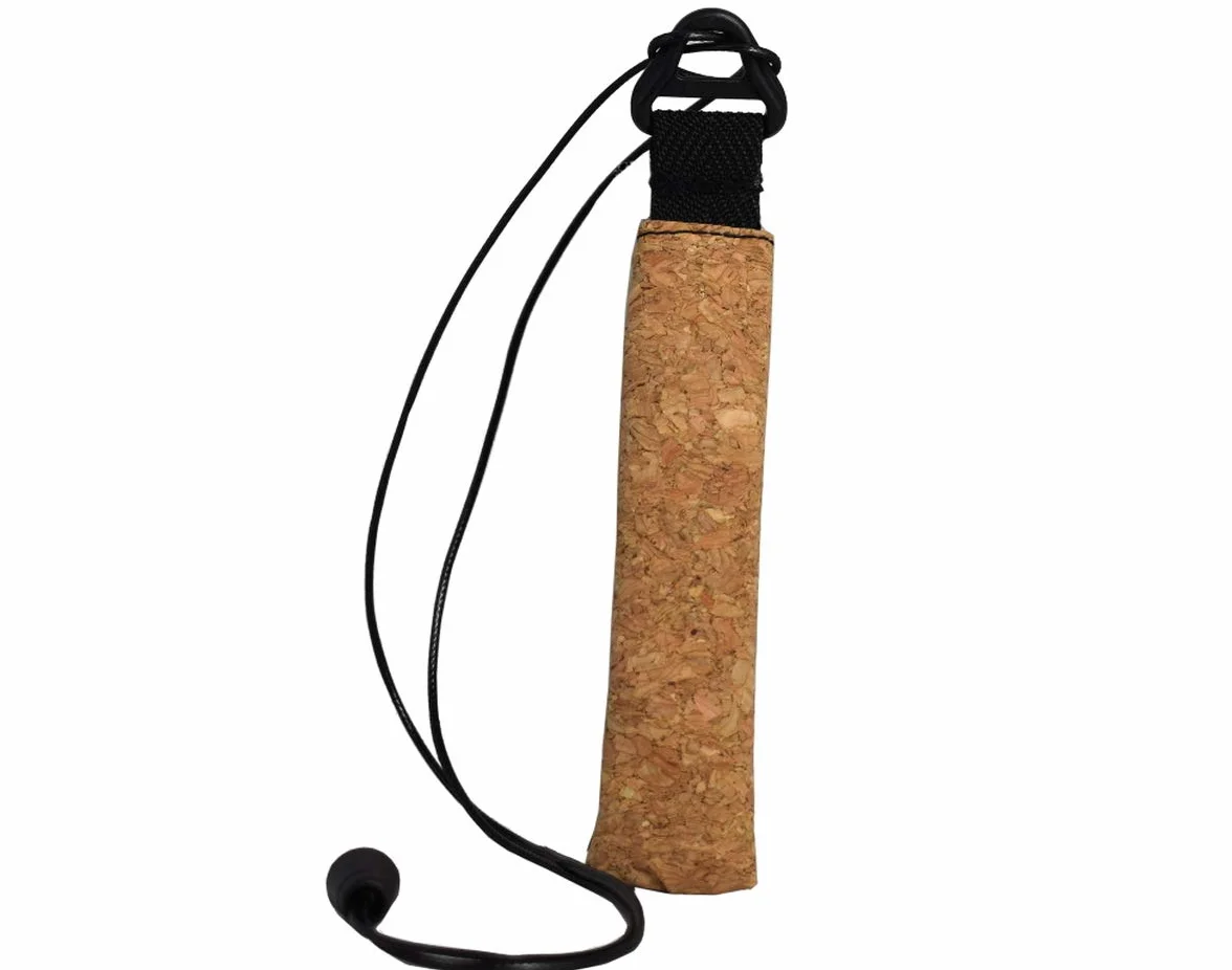 Plan B, Etui Ochronne do Małych i Płaskich Vape, Kompatybilne z Myblu i Podobnymi, Smycz 100 cm, Jasnobrązowy, Unisex, Korek (Naturist)