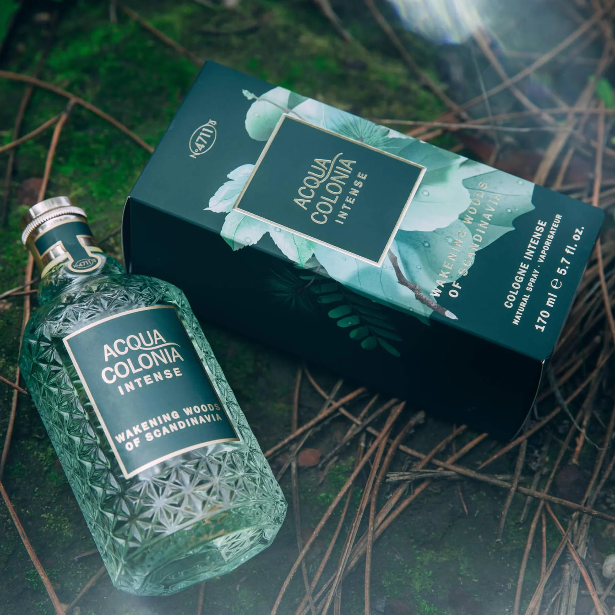 ACQUA COLONIA Intense Wakening Woods of Scandinavia woda kolońska, 170 ml