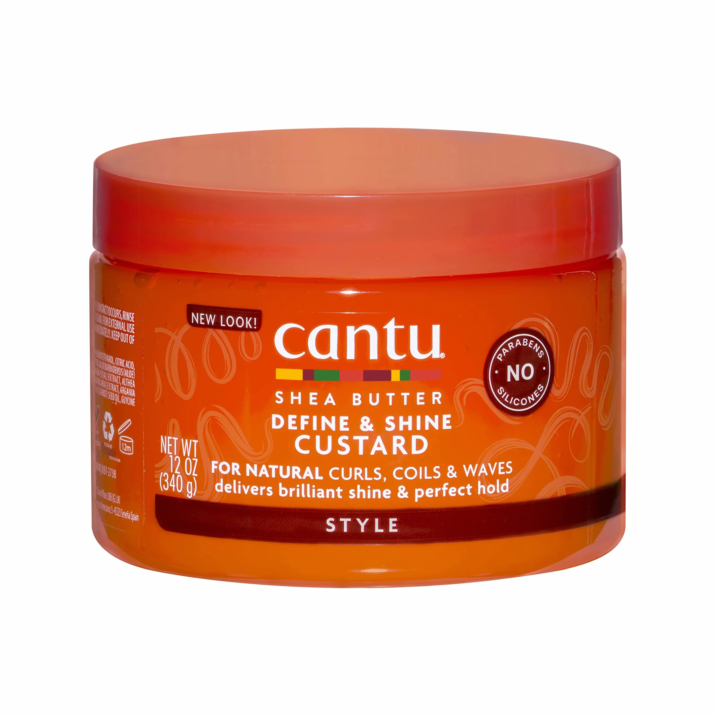 Cantu Shea Butter Krem Definiujący i Rozświetlający do Włosów, 340 g