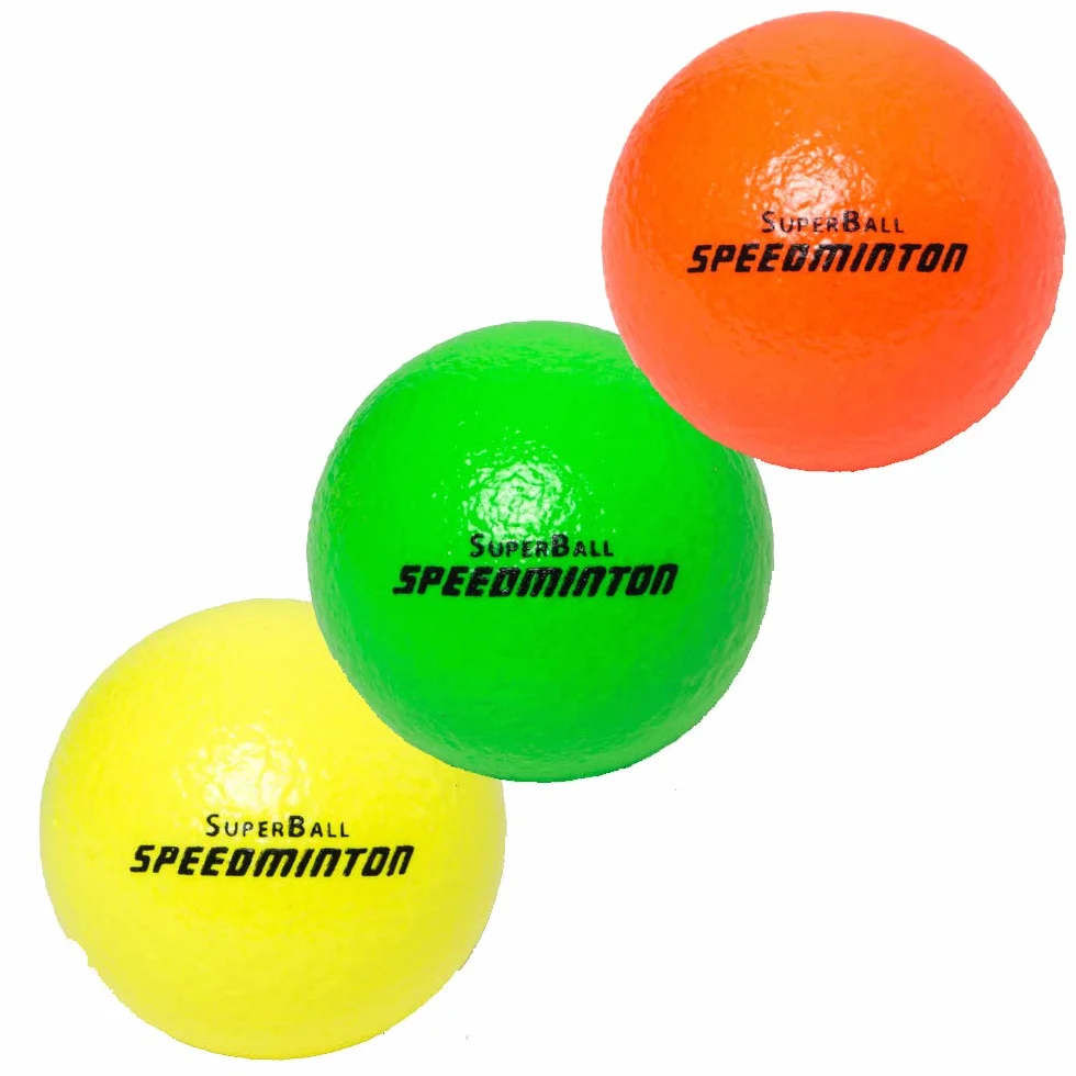 Speedminton® Superball zestaw 3 sztuk, Ø 9 cm