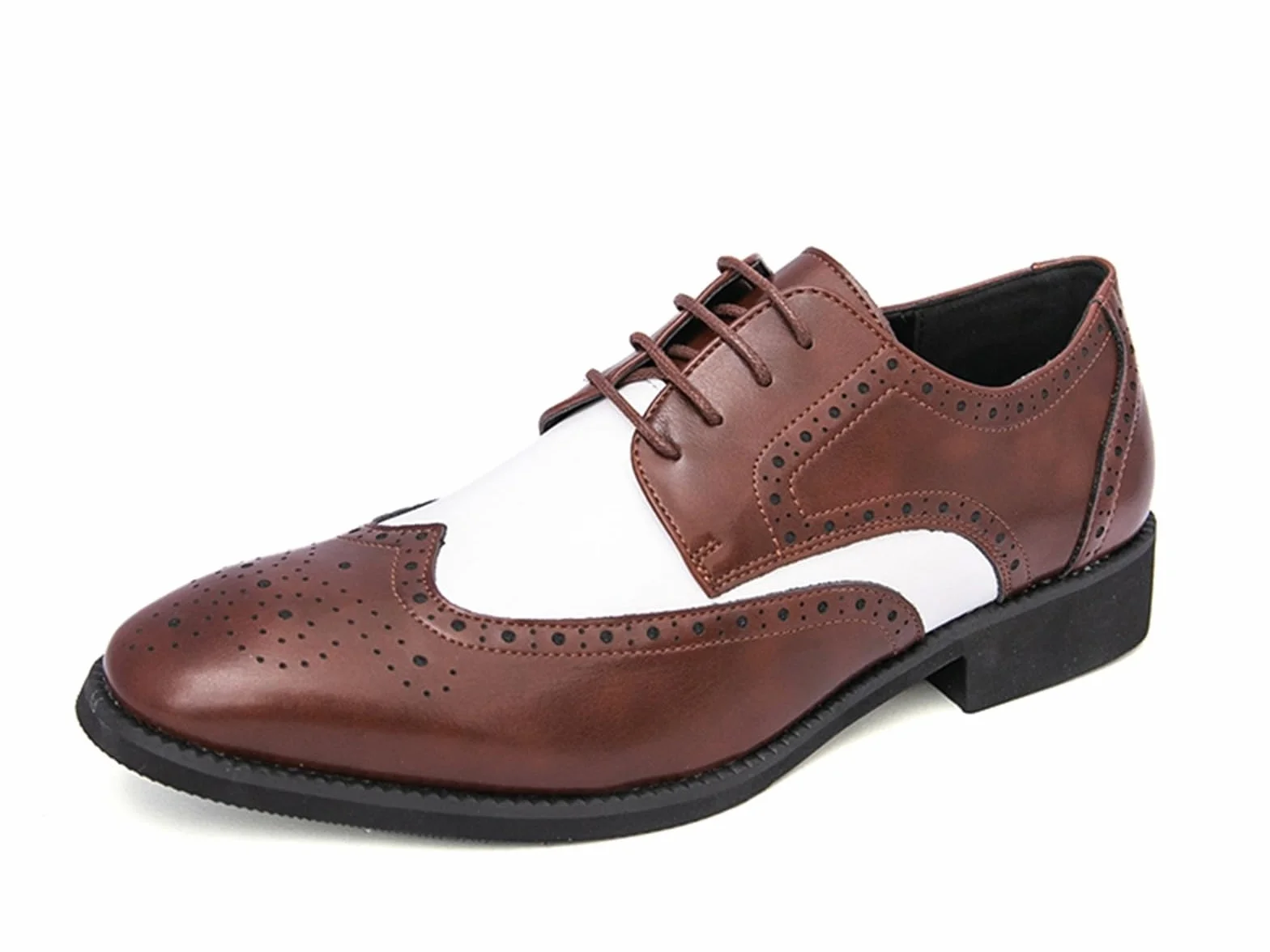 Męska sukienka sznurowane półbuty Fashion Business Oxford buty