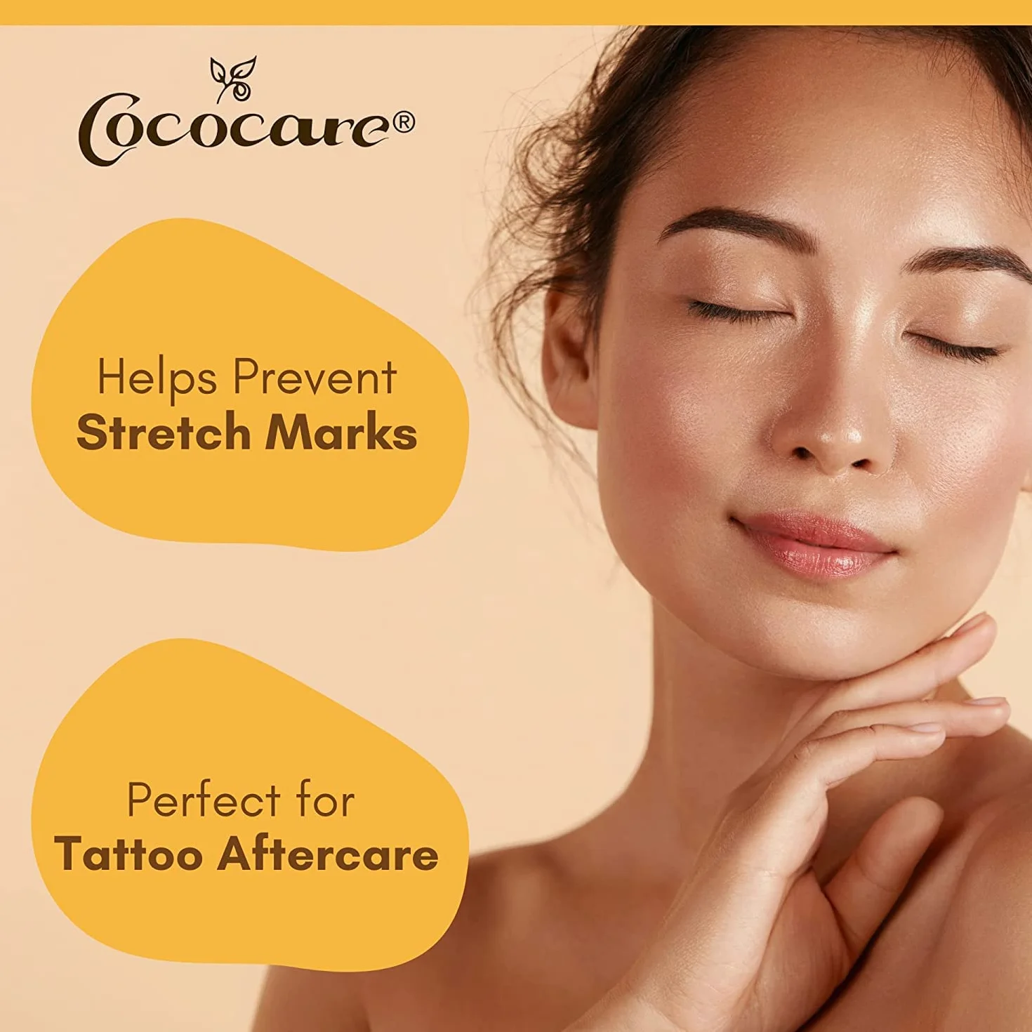 COCOCARE Cococare masło kakaowe kij, 1 unce (opakowanie 2 szt.)