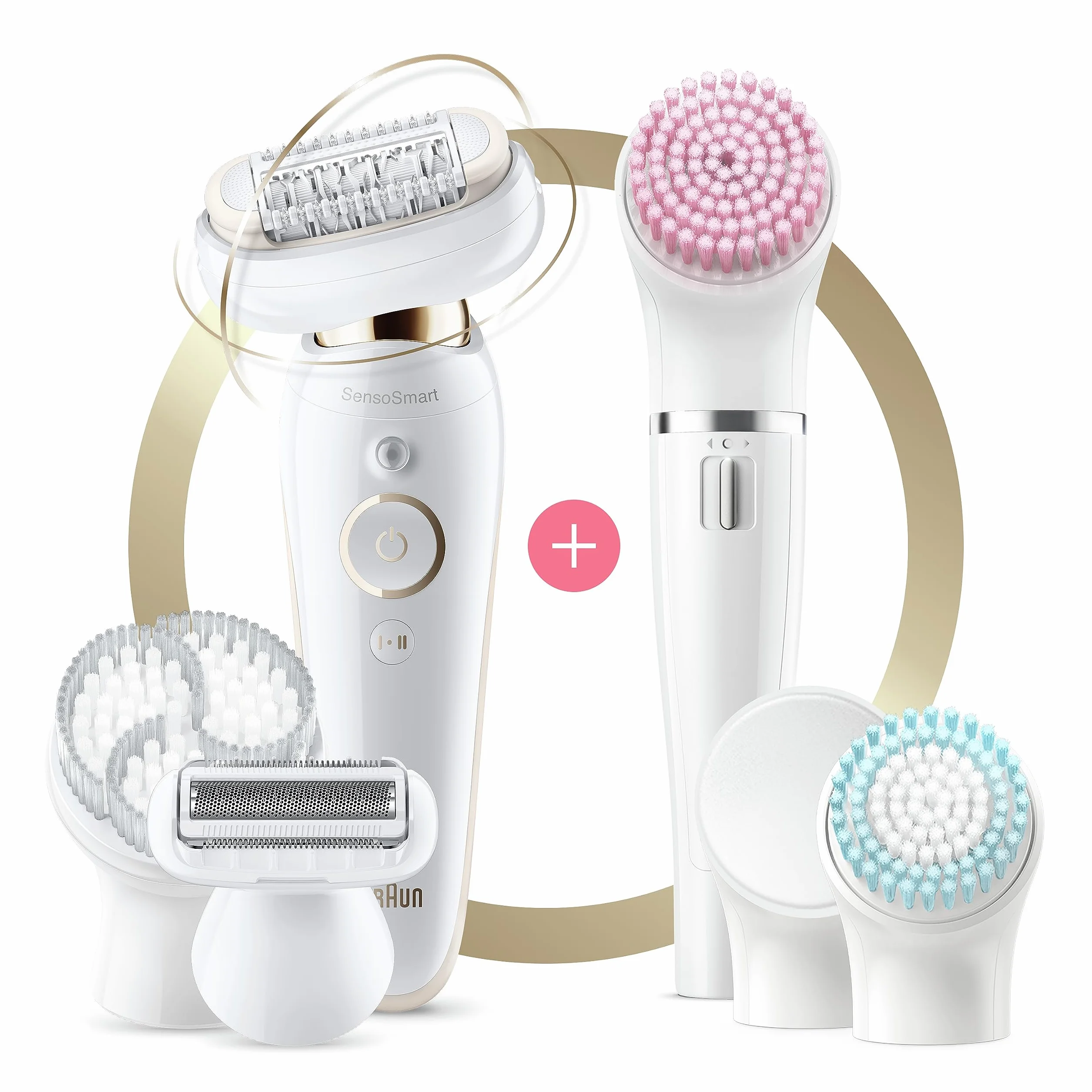 Braun Silk Épil 9 Flex Depilator, Biały, 13 Elementów