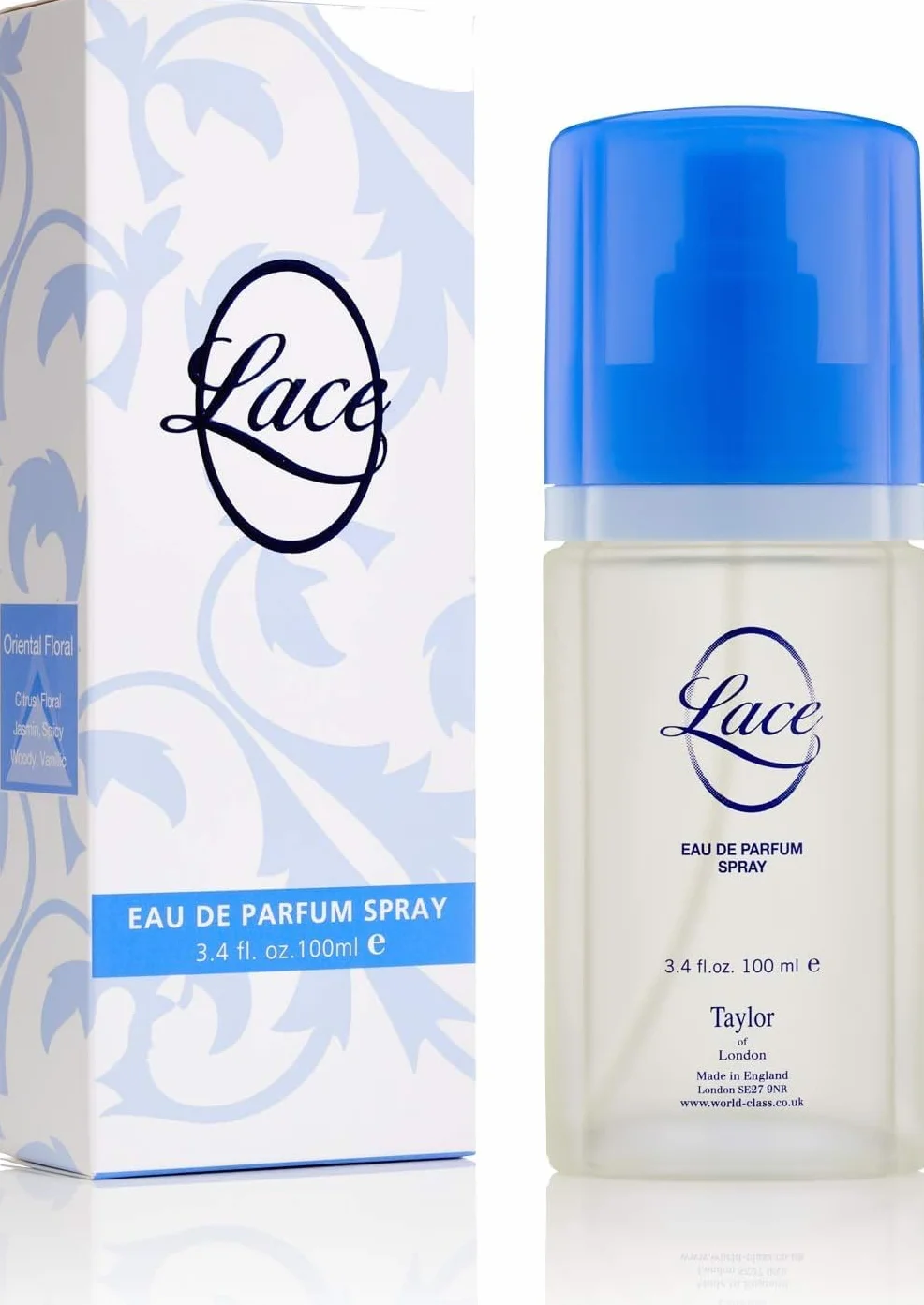 Taylor of London – Koronkowy zapach dla kobiet – 100 ml dezodorant w sprayu, Milton-Lloyd