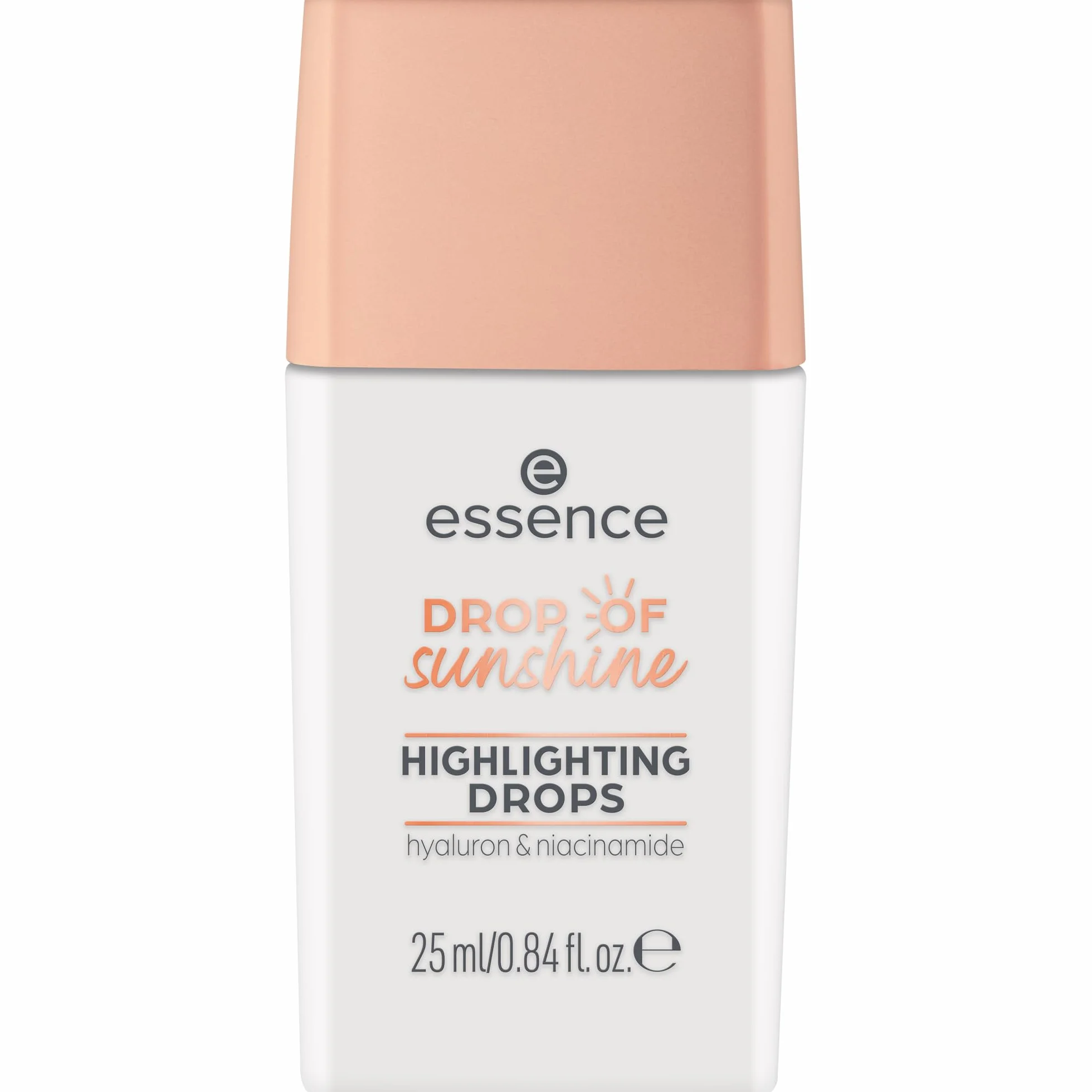essence Kropelki rozświetlające DROP OF sunshine, nawilżanie, opieka, naturalny, błyszczący (25ml)