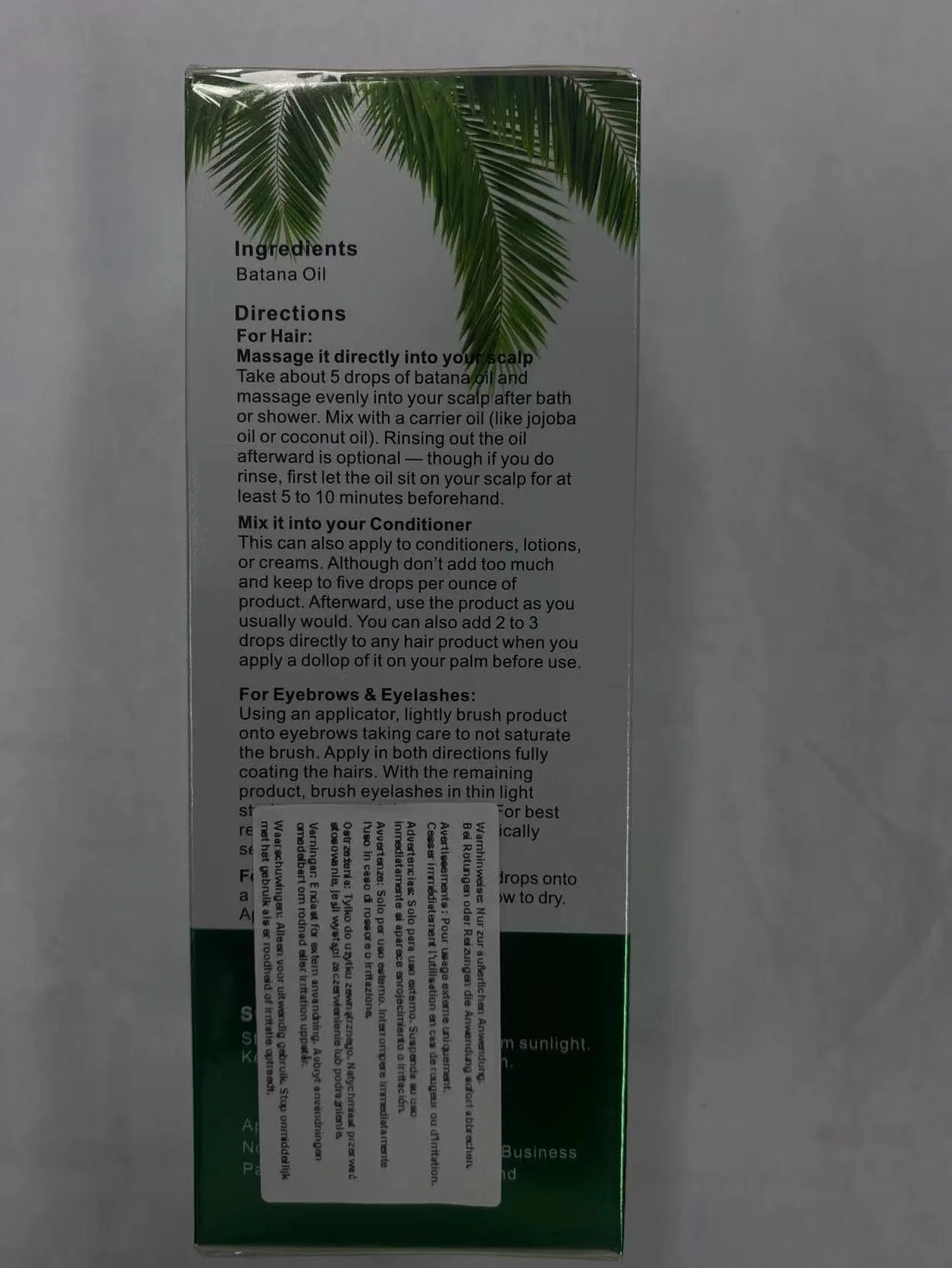 Batana olejek na porost włosów, 60 ml, 100% czysty i naturalny olejek Batana, wzmacnia włosy, skórę i krem nawilżający do twarzy, aromaterapia, odpowiedni dla mężczyzn i kobiet