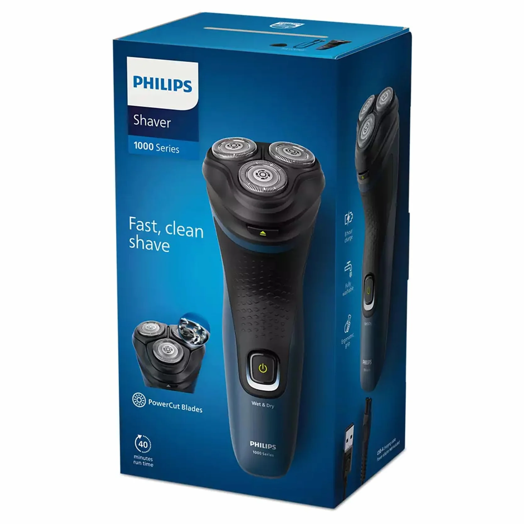 Philips S1151 elektryczny depilator światła impulsowego Niebieski