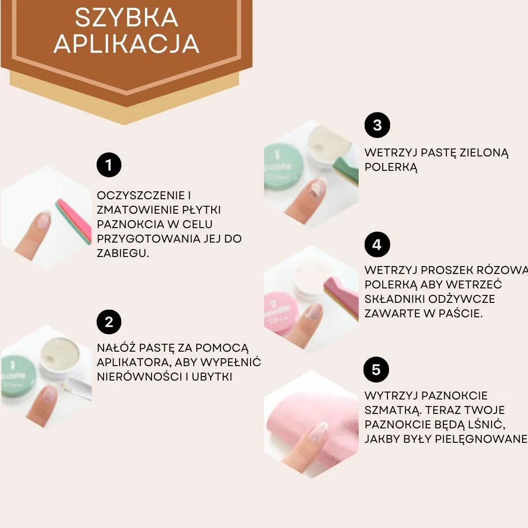 P.Shine Japoński zestaw do manicure, do regeneracji i wzmocnienia płytki paznokcia, leczenie naprawcze, zdrowy, wysokiej jakości zestawu do paznokci
