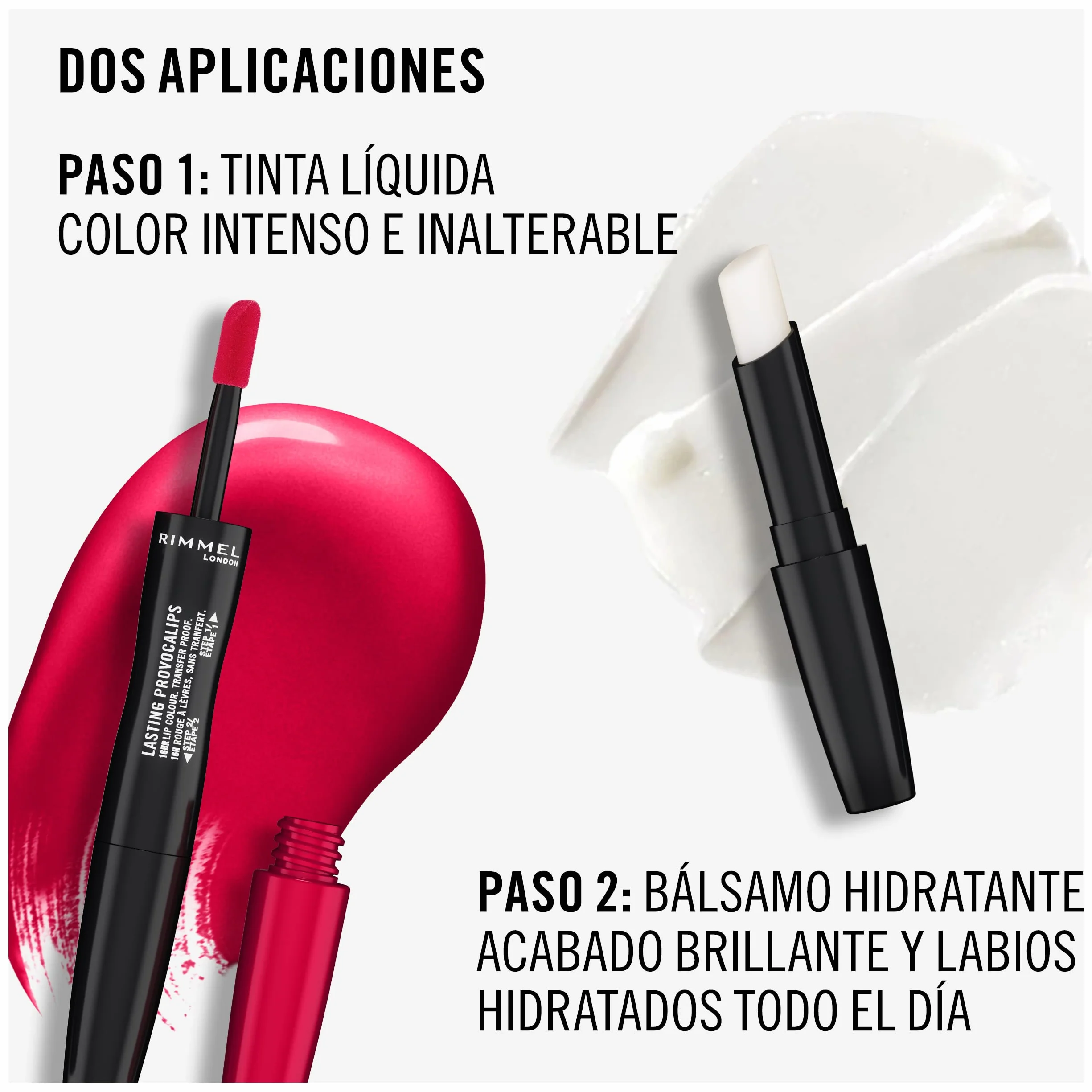 LASTING PROVOCALIPS lip colour transfer proof 2,3ml