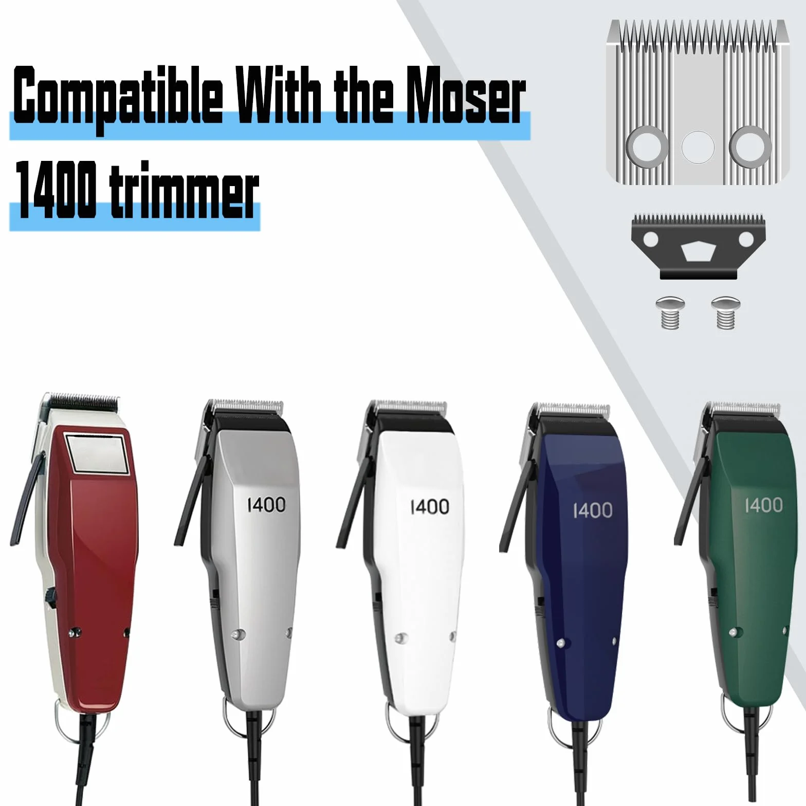 Moser 1400 Star Blade zapasowe ostrze stal nierdzewna 0,7-3 mm 2 sztuki
