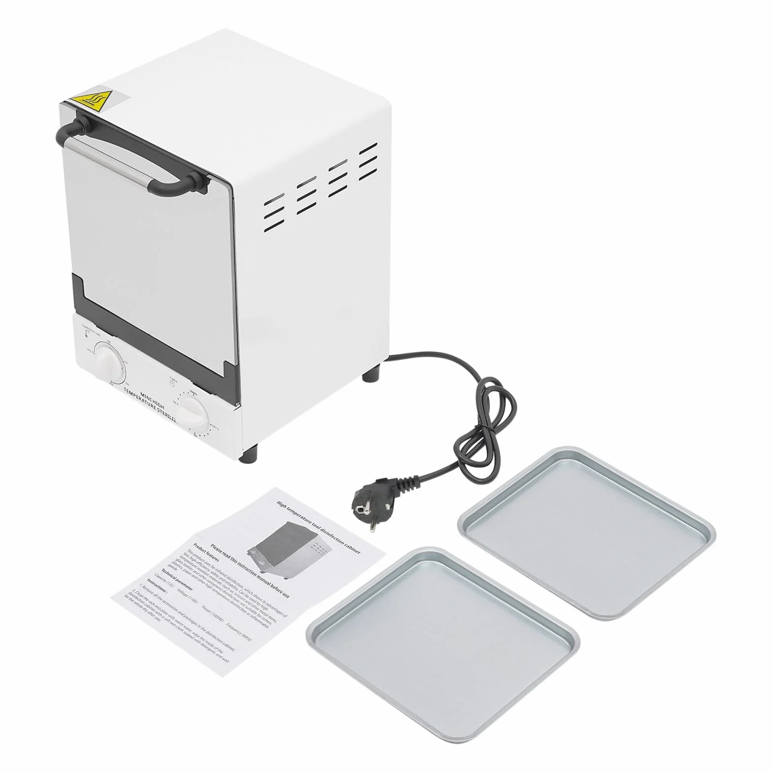 Sterylizator wysokotemperaturowy 12 l 250 °C z timerem