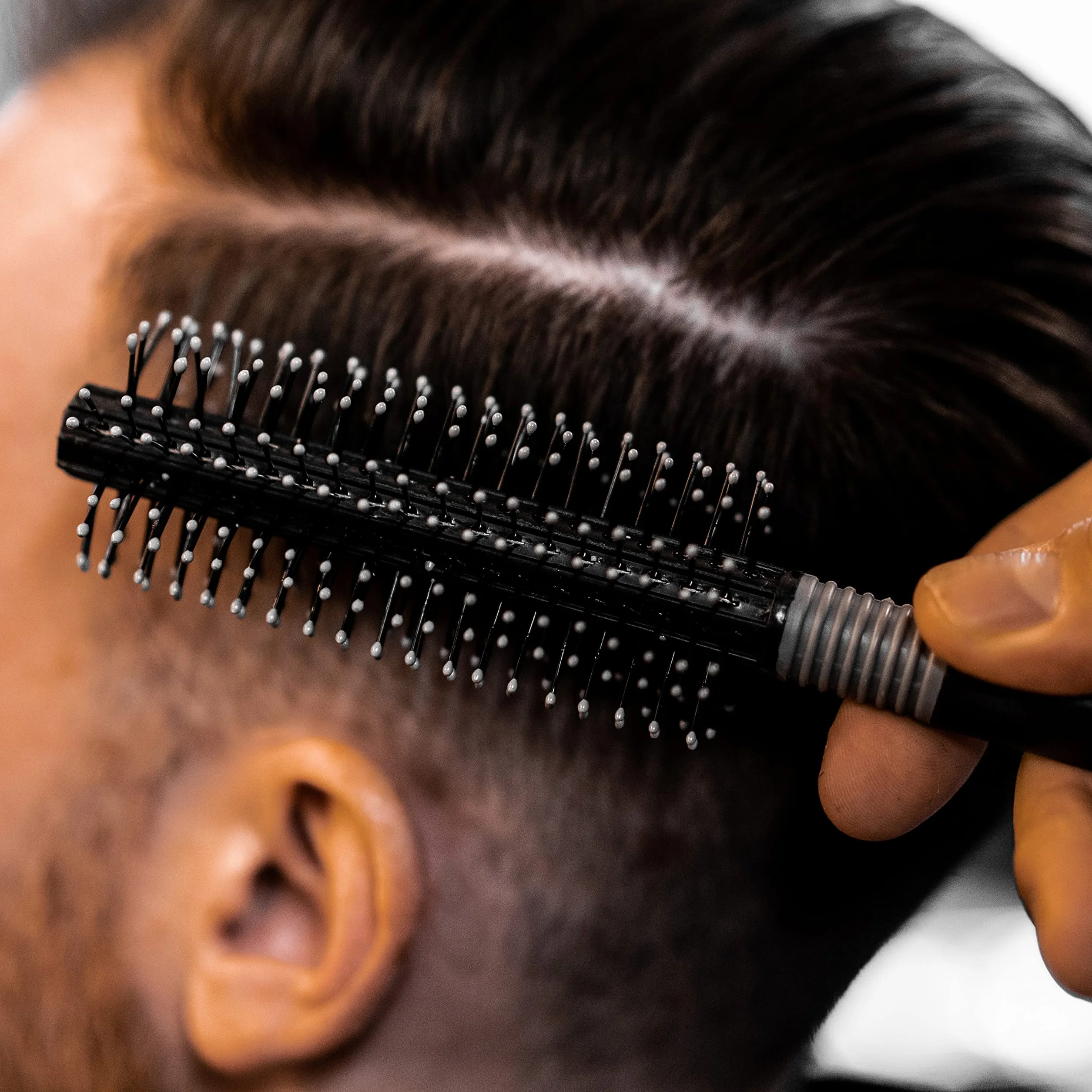 Charlemagne Styling Brush - Okrągła szczotka do stylizacji włosów i brody dla mężczyzn - Round Brush Hair Brush