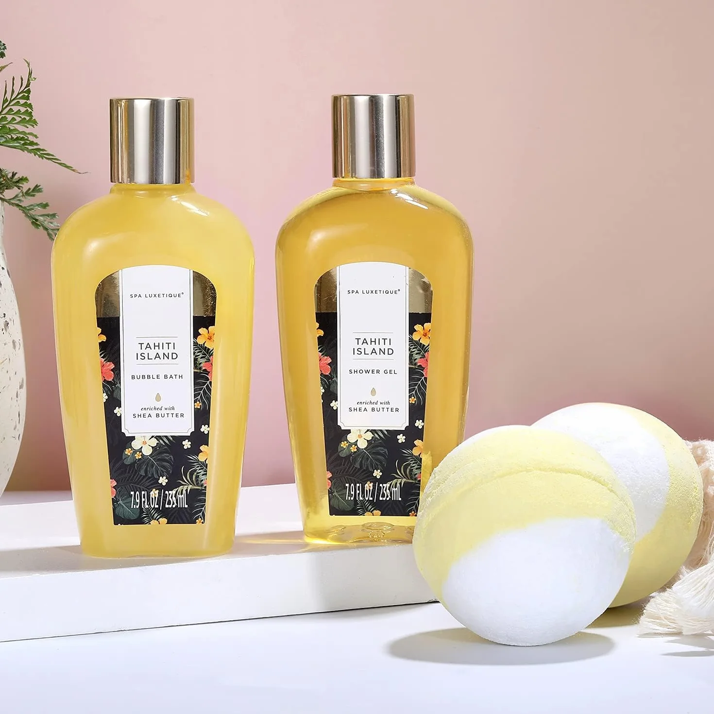 SPA LUXETIQUE Zestaw łazienkowy damskie pudełko prezentowe 15 sztuk