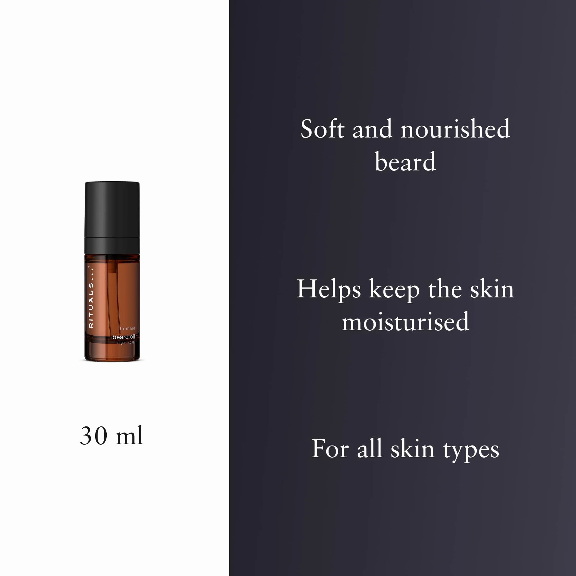 RITUALS Homme Olejek do Brody 30 ml z Olejkiem Arganowym i Bazylią