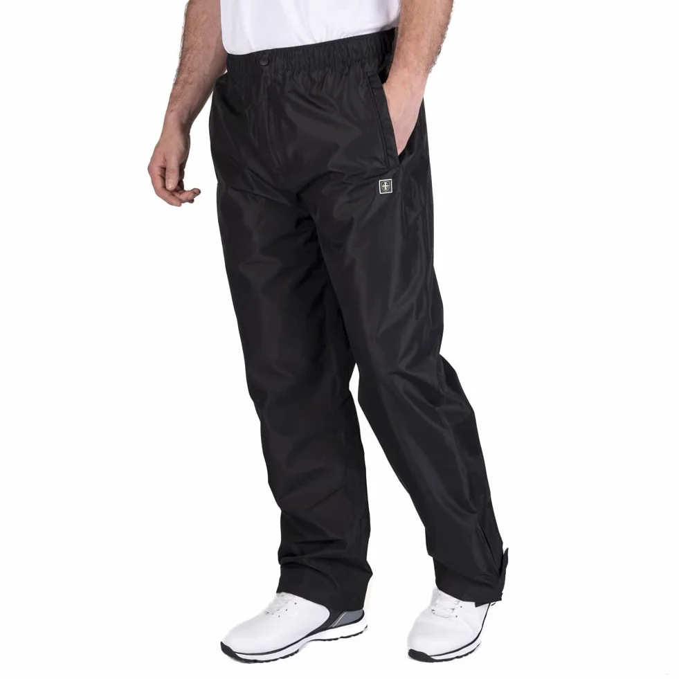 Island Green Waterproof Pants With Dropped Hem - Spodnie Mężczyźni