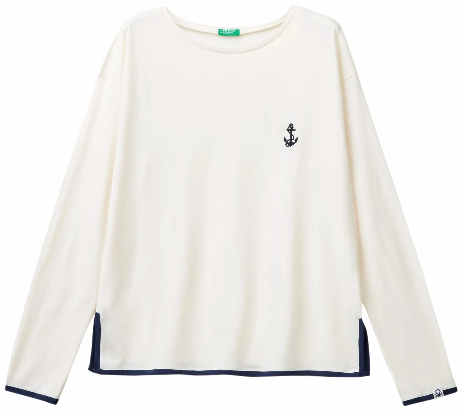 United Colors of Benetton Kobieta Piżama Top, Biały, L