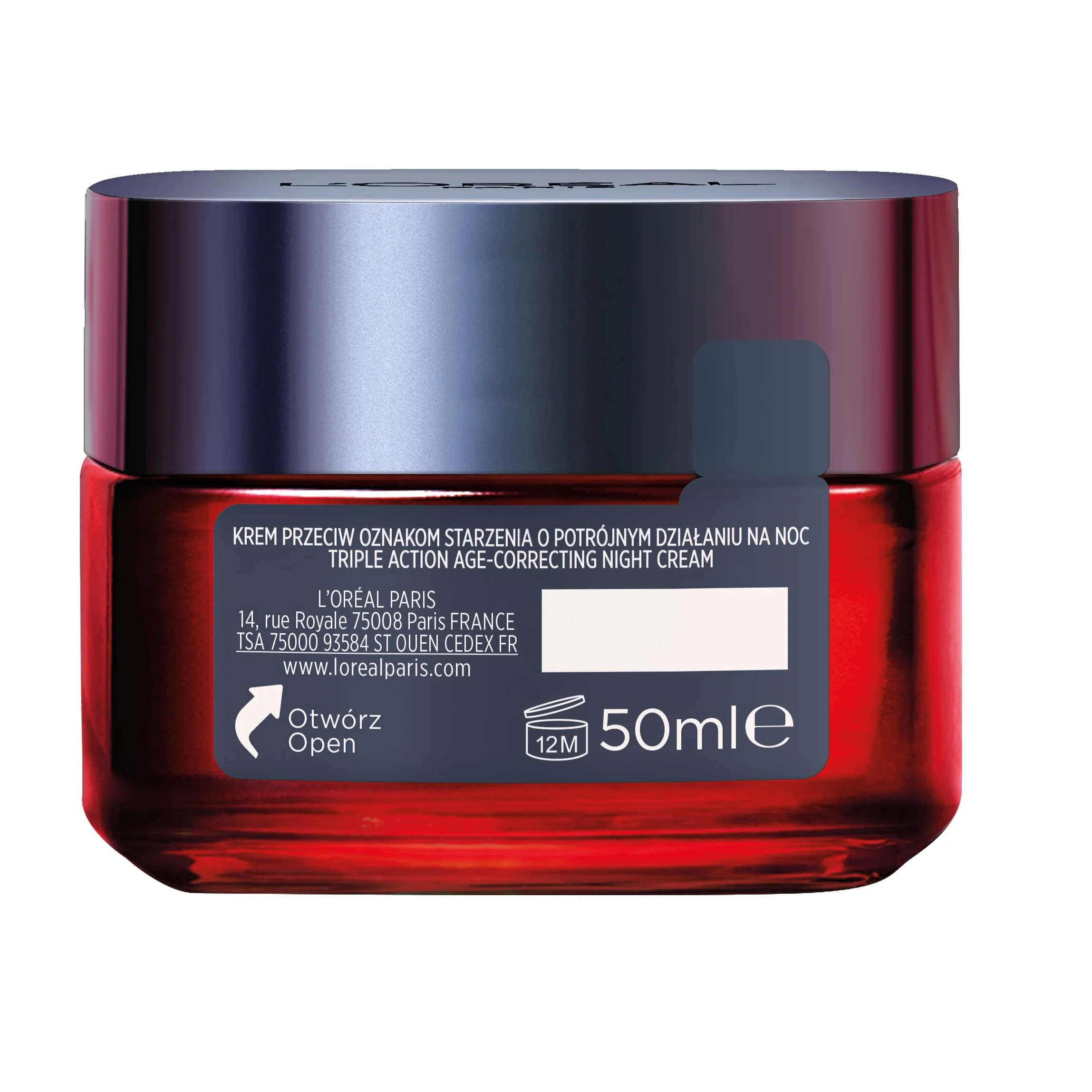 L'Oréal Paris Revitalift Laser X3 Krem-Maska Anti-Age na noc Terapia Regenerująca