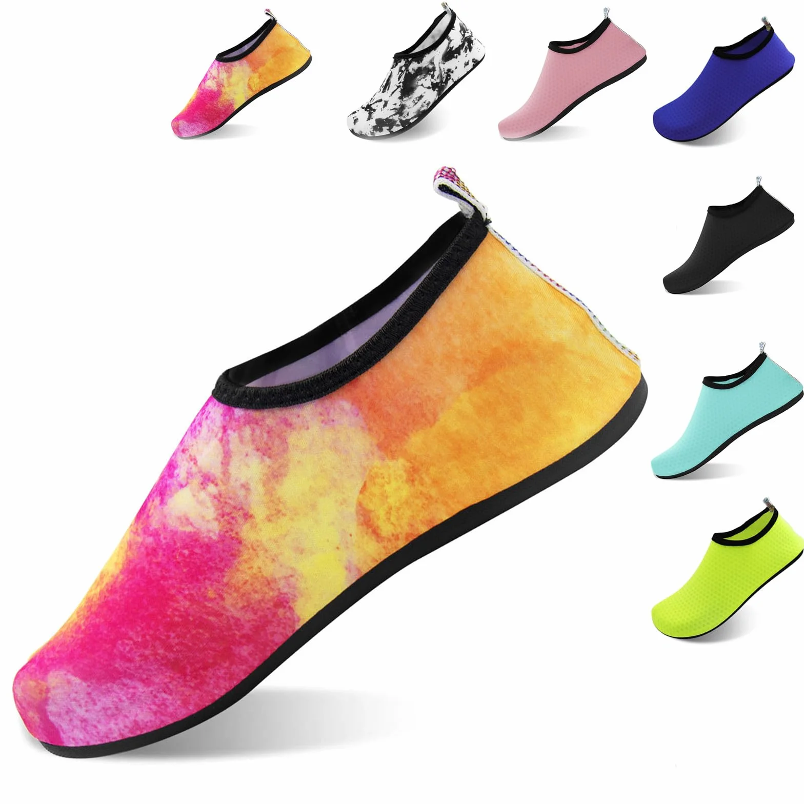 Buty do wody, męskie, damskie, do jogi, do wody, na plażę, szybkoschnące, wsuwane, oddychające, do pływania, do aktywności na świeżym powietrzu, rozmiar 34-45 EU