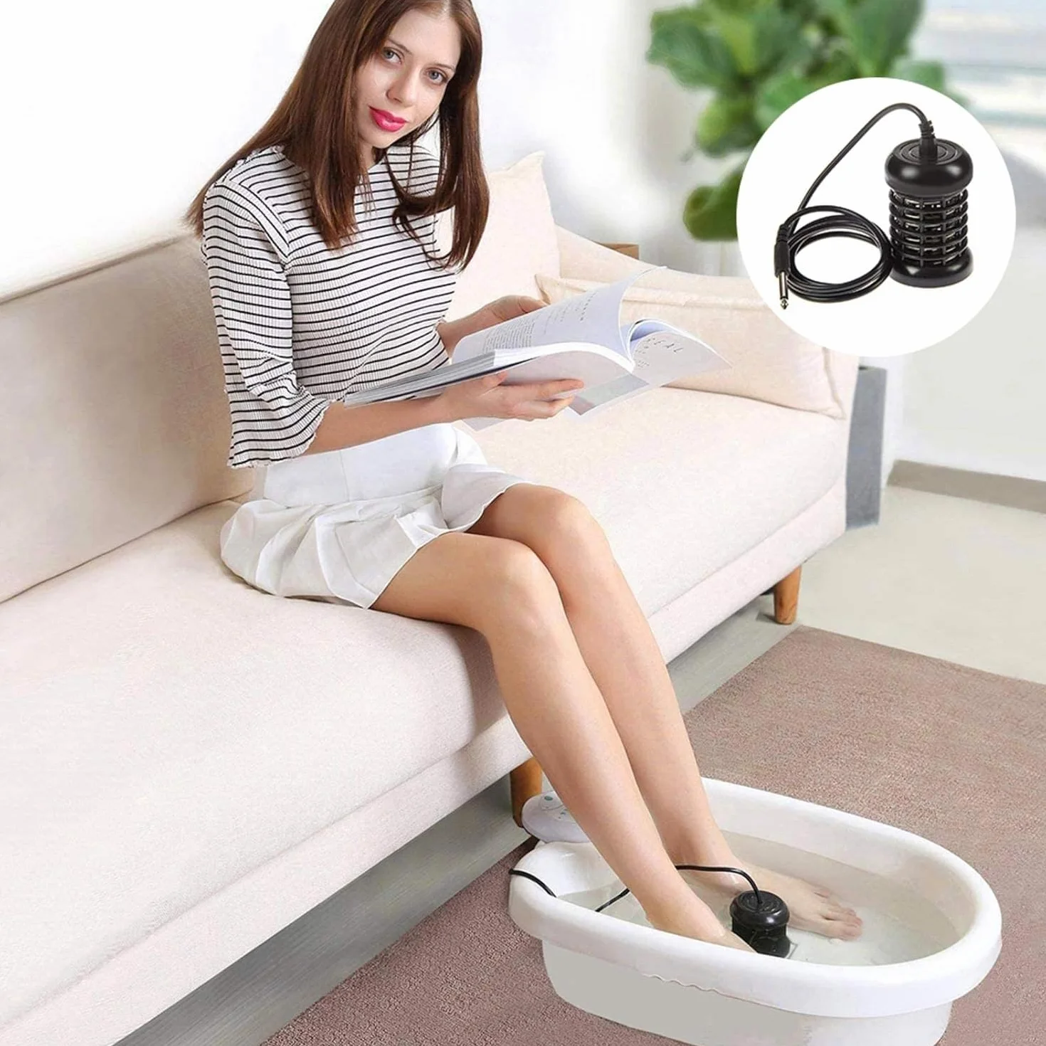 Detox Ion Cleanse Machine Akcesoria do kąpieli stóp Array (4 szt.)