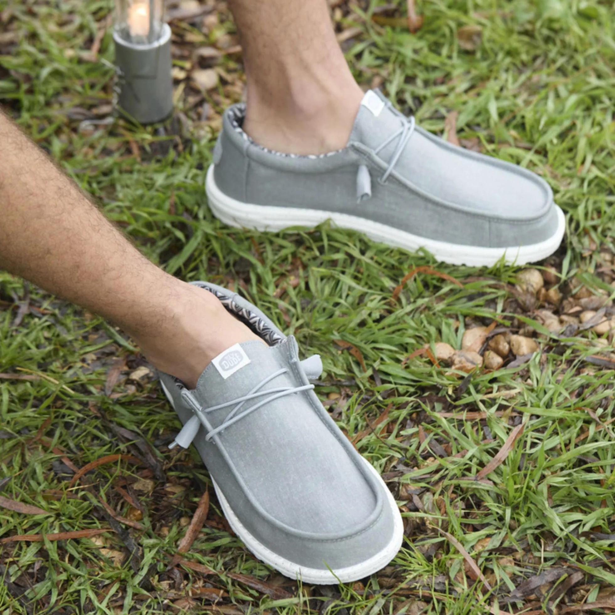 HEYDUDE Mężczyźni Wally CanvasMoccasin