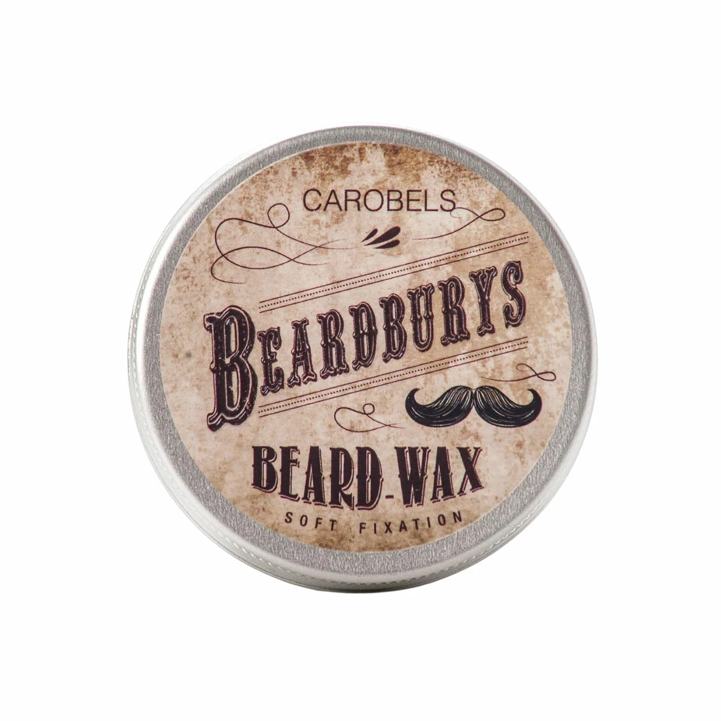 Beardburys Miękki wosk utrwalający do brody i wąsów Naturalne utrwalenie, lekka formuła, łatwa stylizacja, nie zawiera parabenów, odpowiedni do wszystkich rodzajów brody - 50g